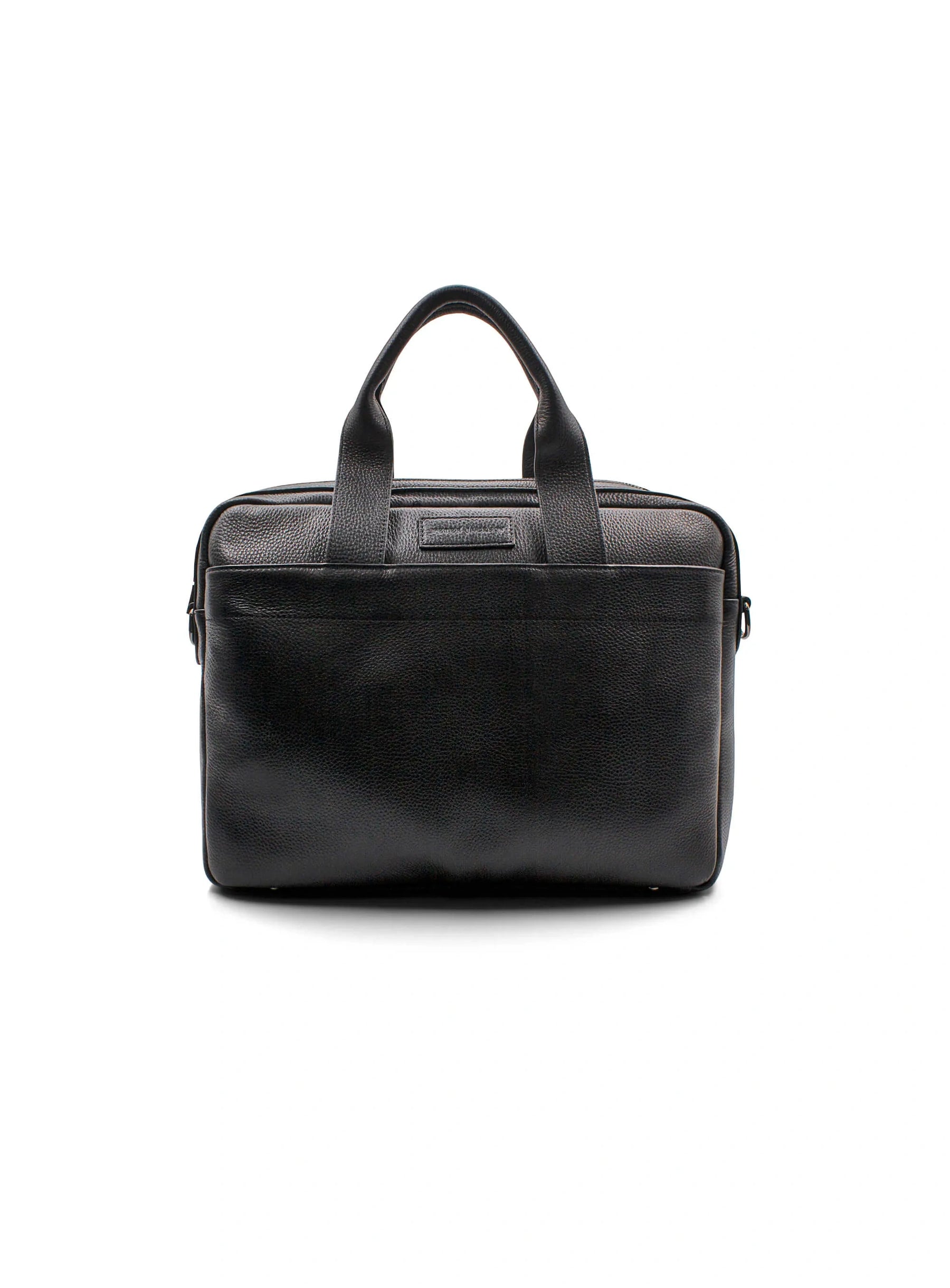 Aldo Black Leather Briefcase