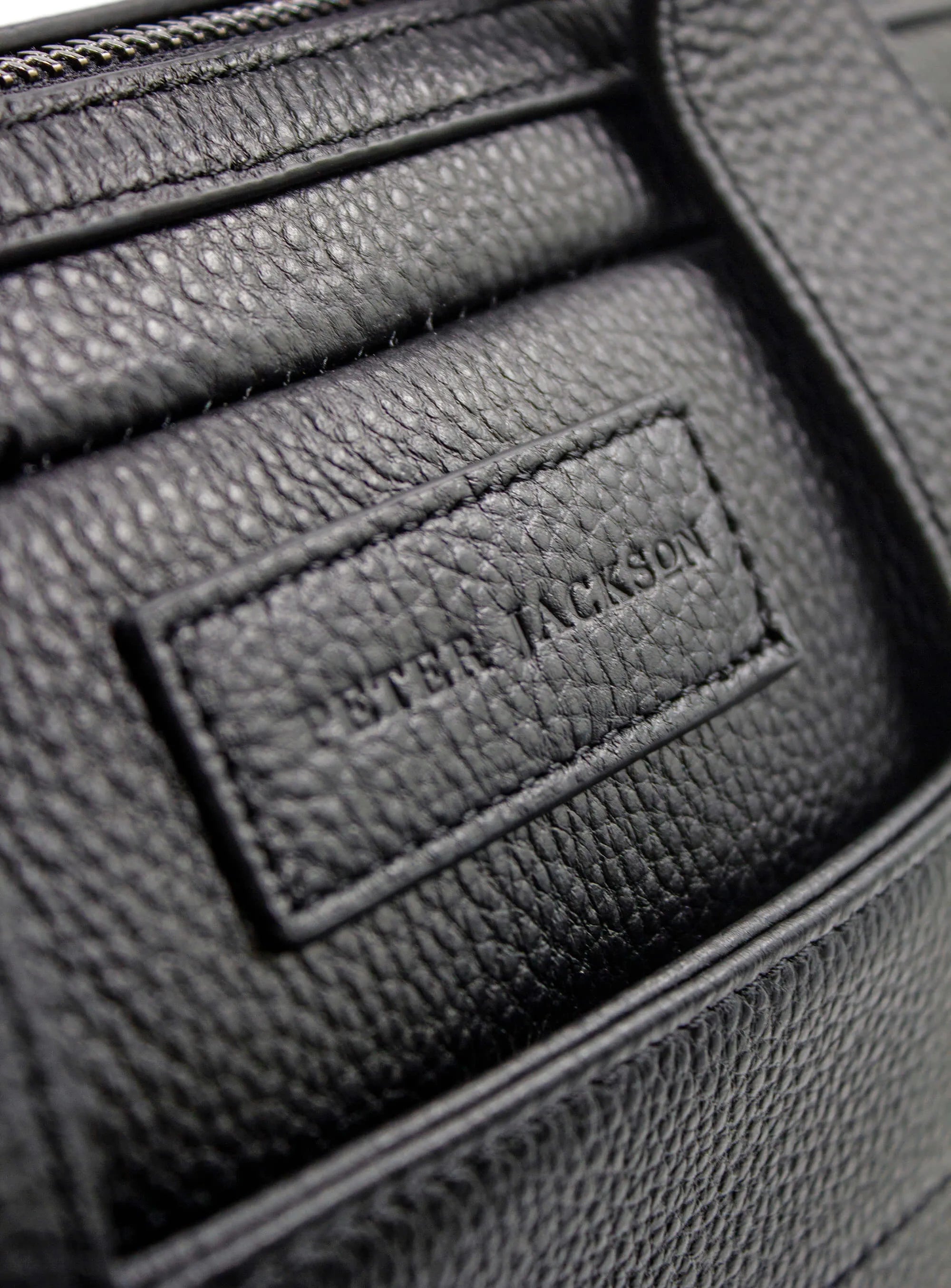 Aldo Black Leather Briefcase