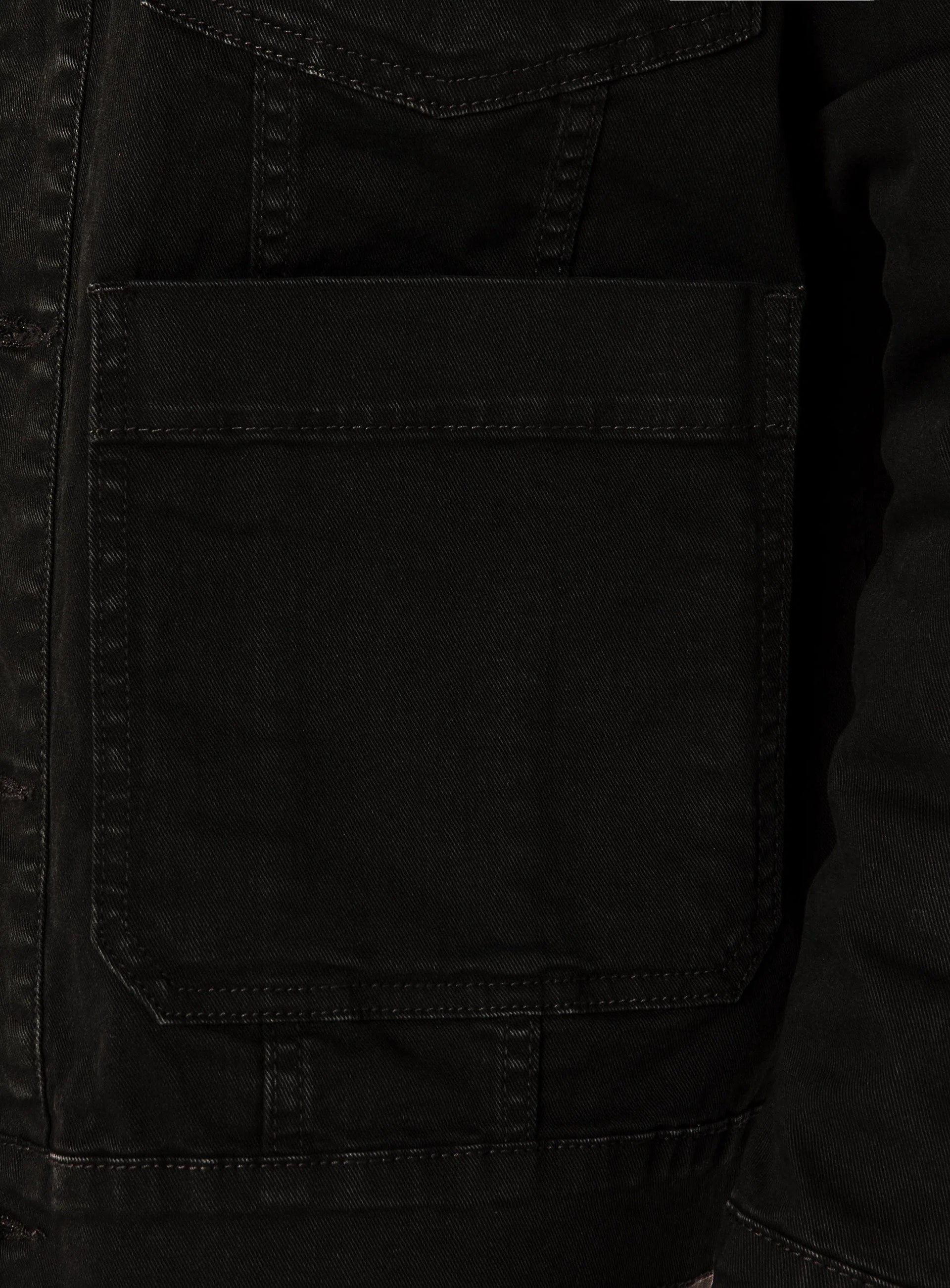Alessio Dark Olive Denim Jacket