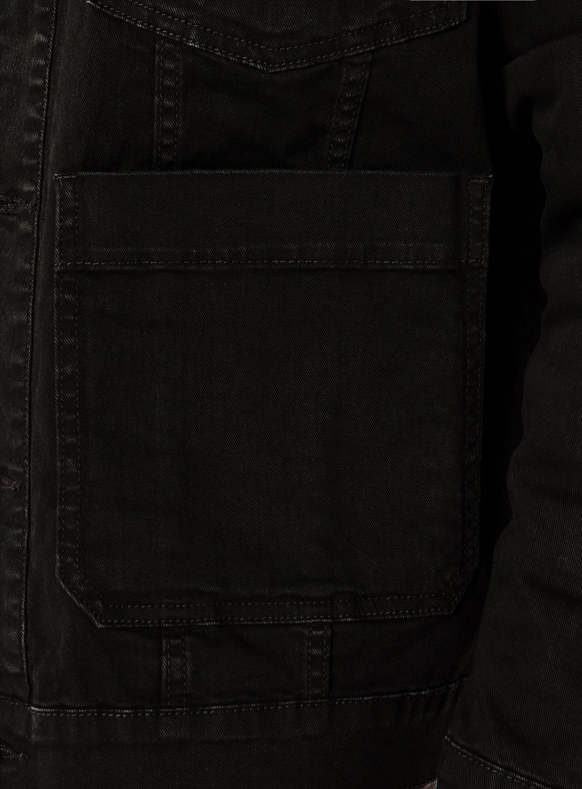 Alessio Dark Olive Denim Jacket