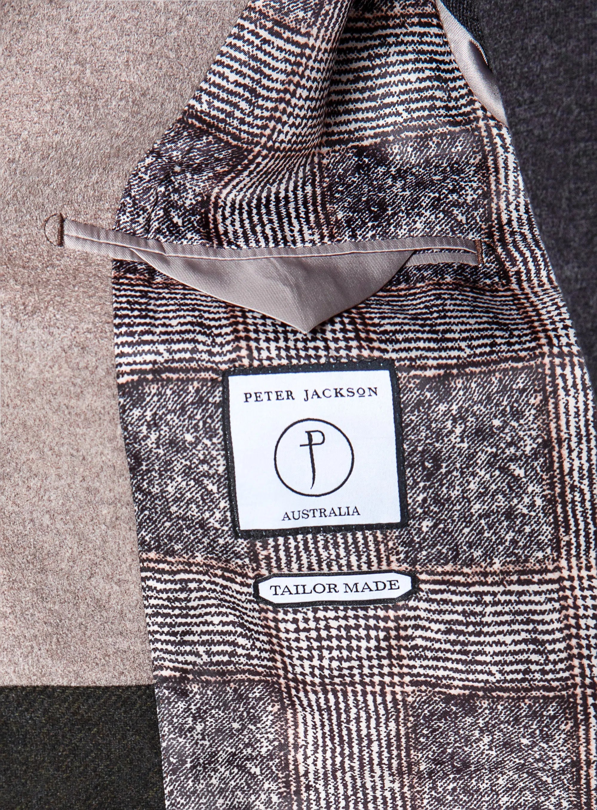 Asiago Oatmeal Wool Cashmere Overcoat