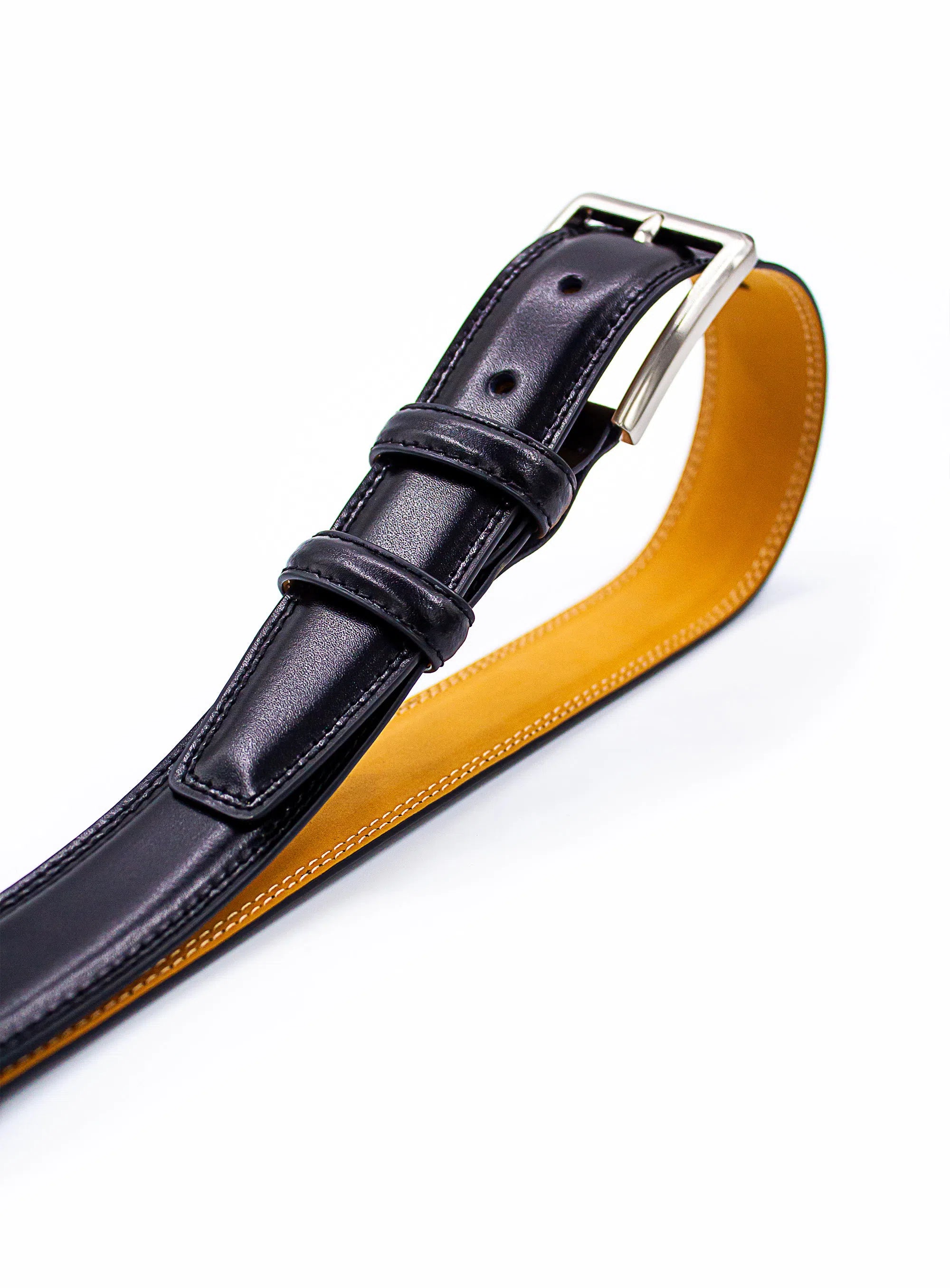 Black Leather Belt