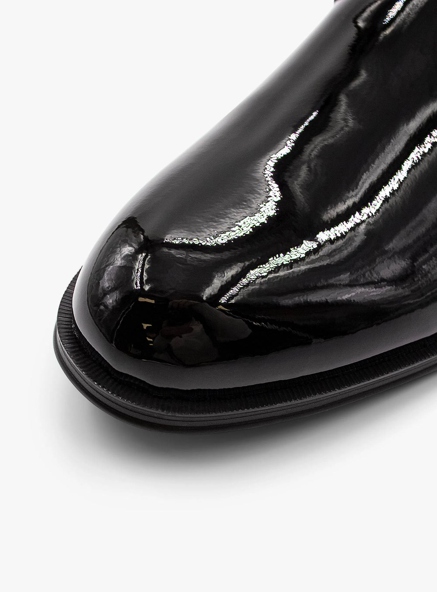 Black Patent Leather Dinner Shoe