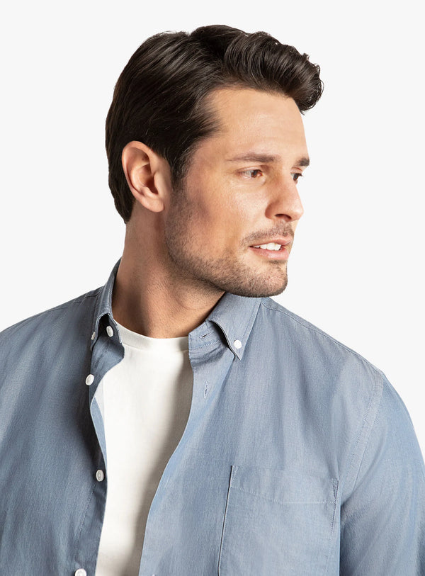 Blue Twill Shirt