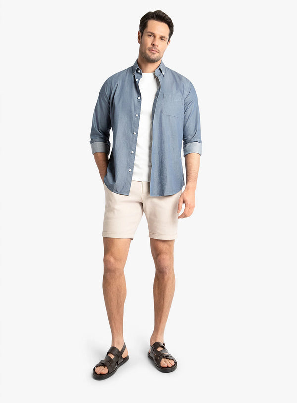 Blue Twill Shirt