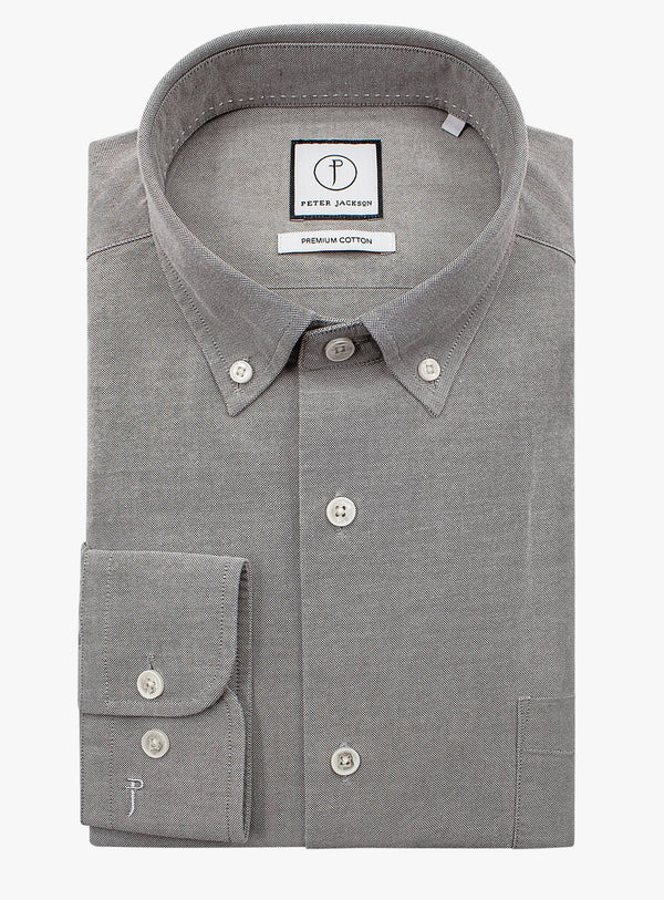 Bolzano Sage Oxford Shirt