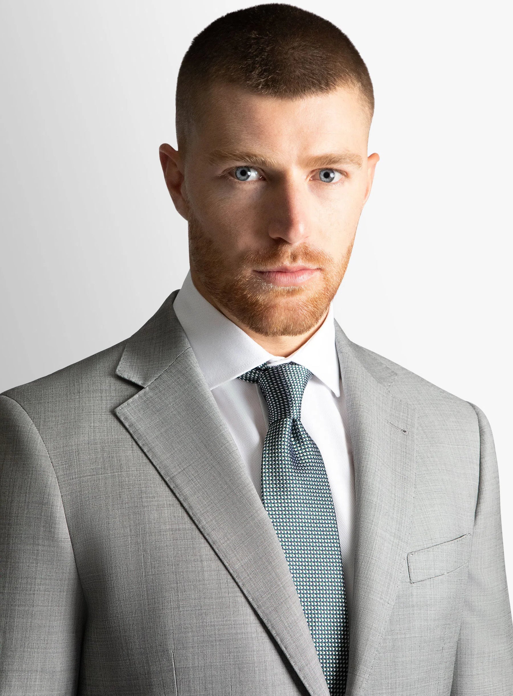 Brad Silver Sharkskin Jacket