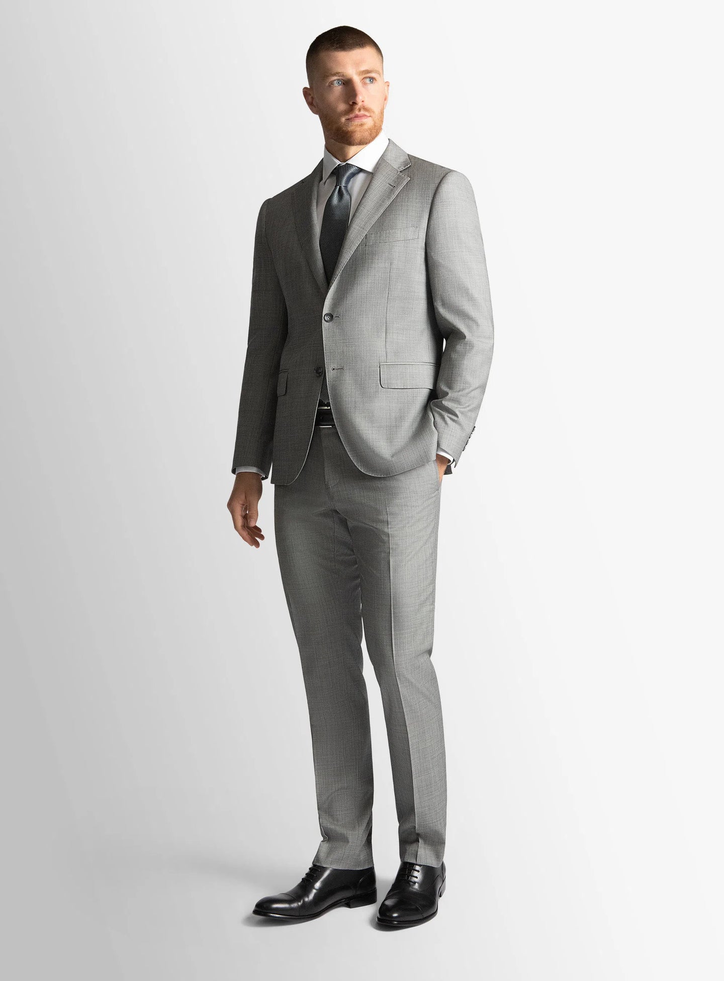Brad Silver Sharkskin Jacket