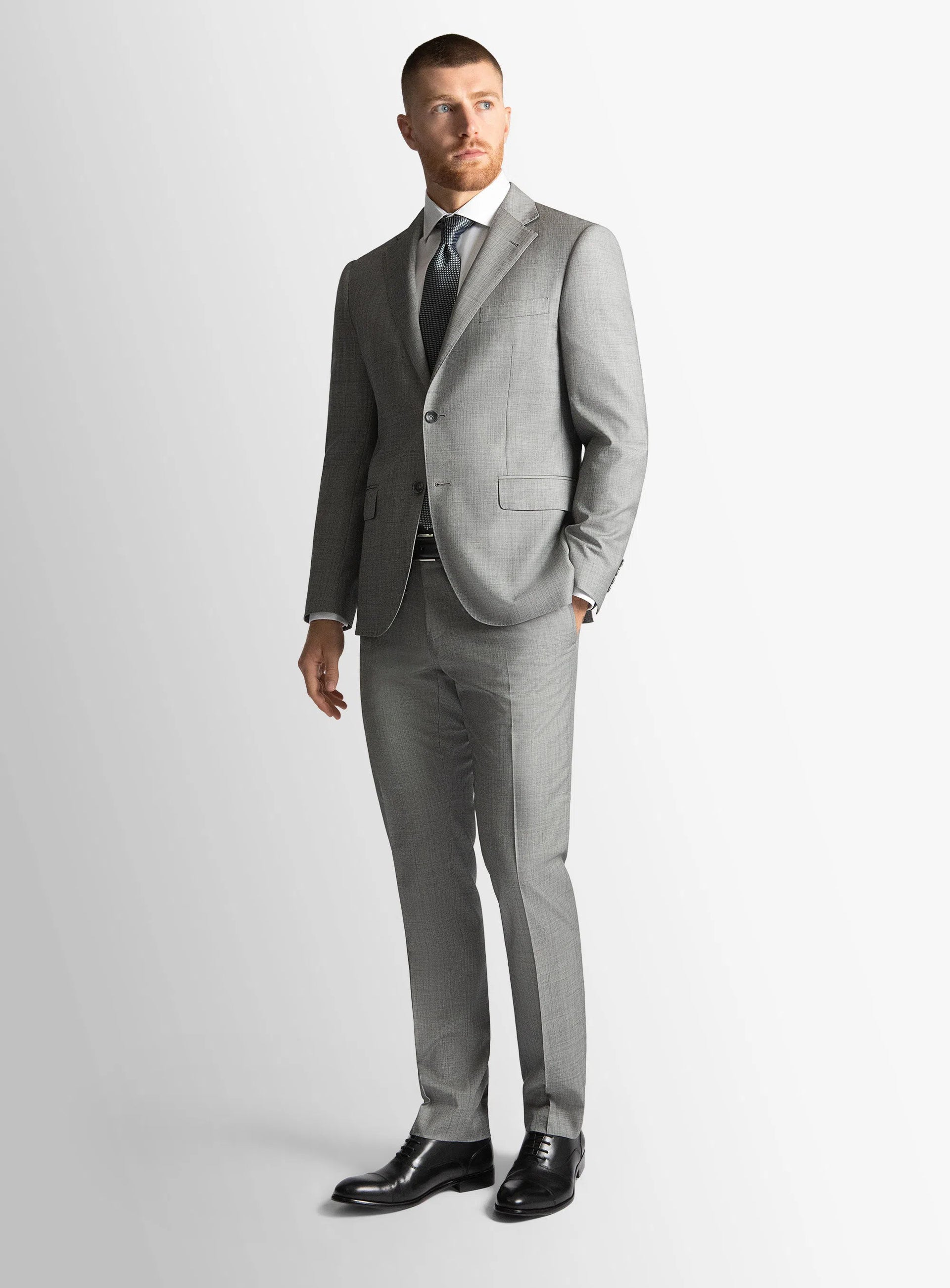 Brad Silver Sharkskin Jacket