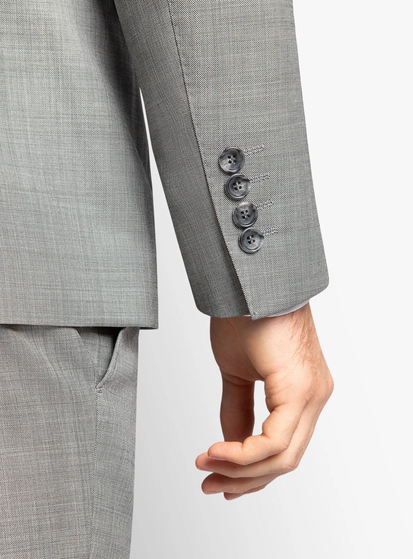 Brad Silver Sharkskin Jacket