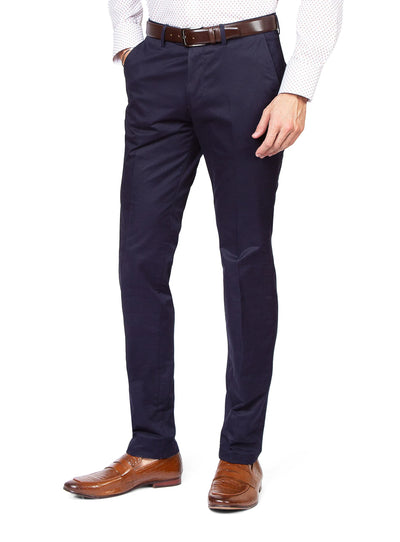Brera Navy Cotton Chino