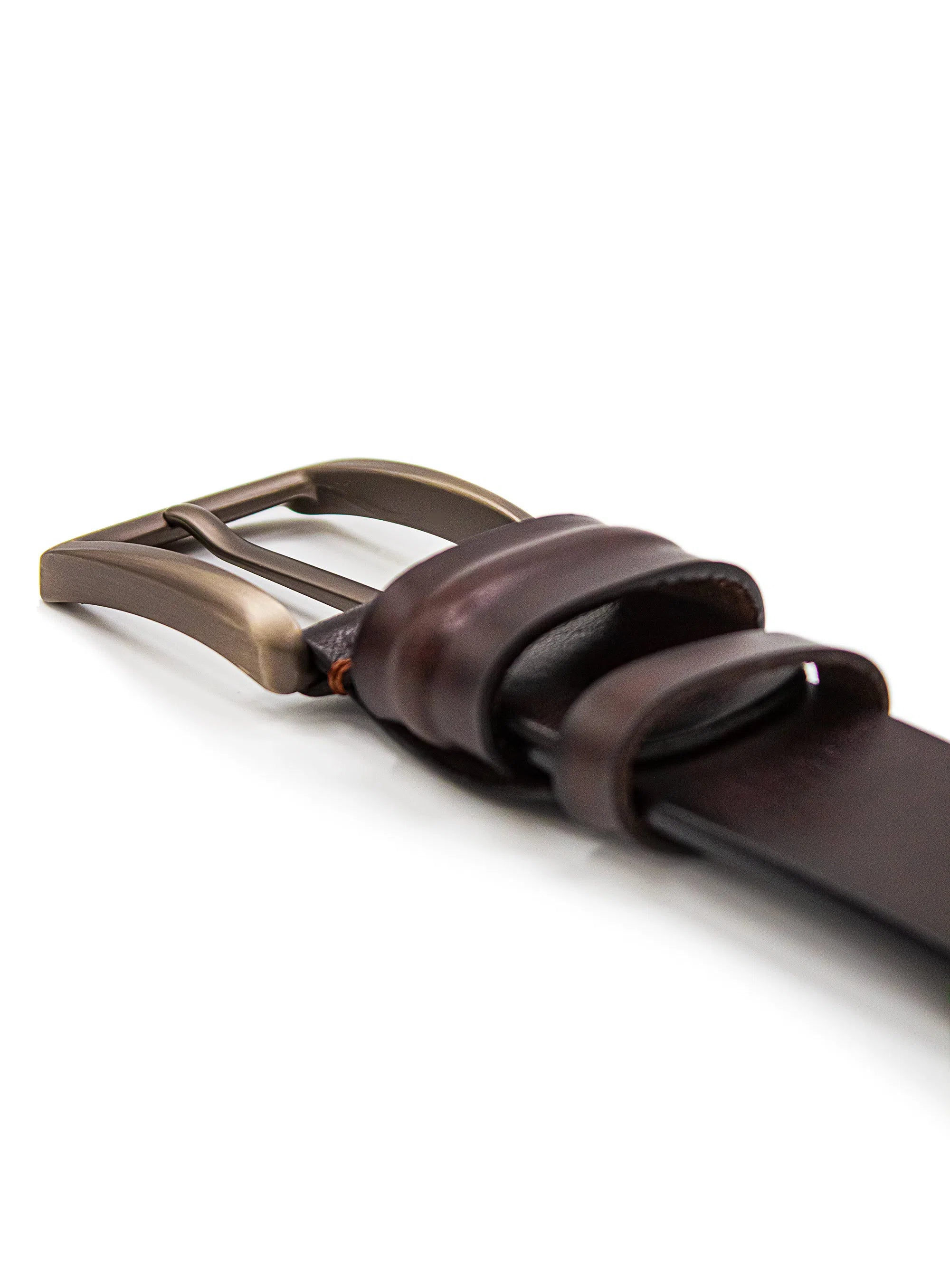 Brown Leather Jean Belt