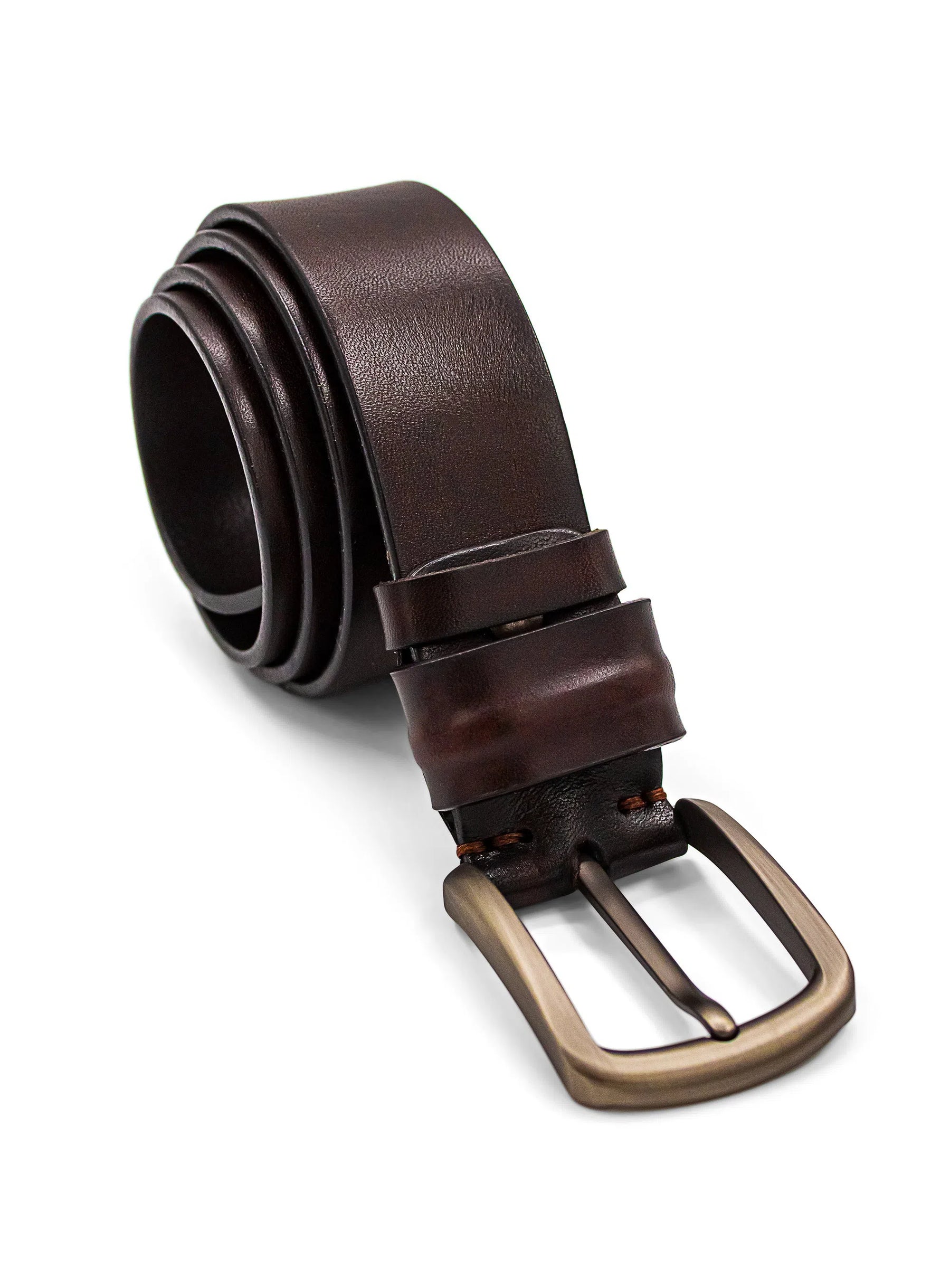 Brown Leather Jean Belt