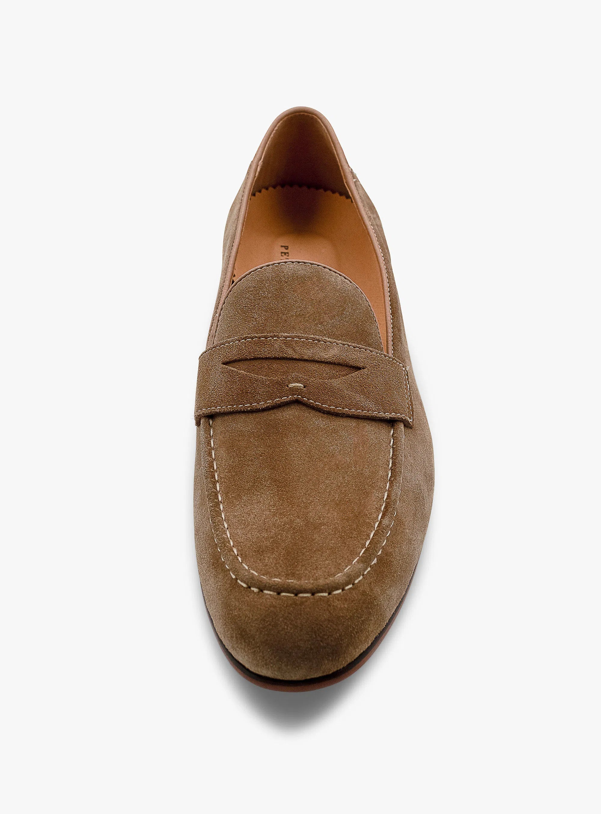 Caramel Suede Penny Loafer