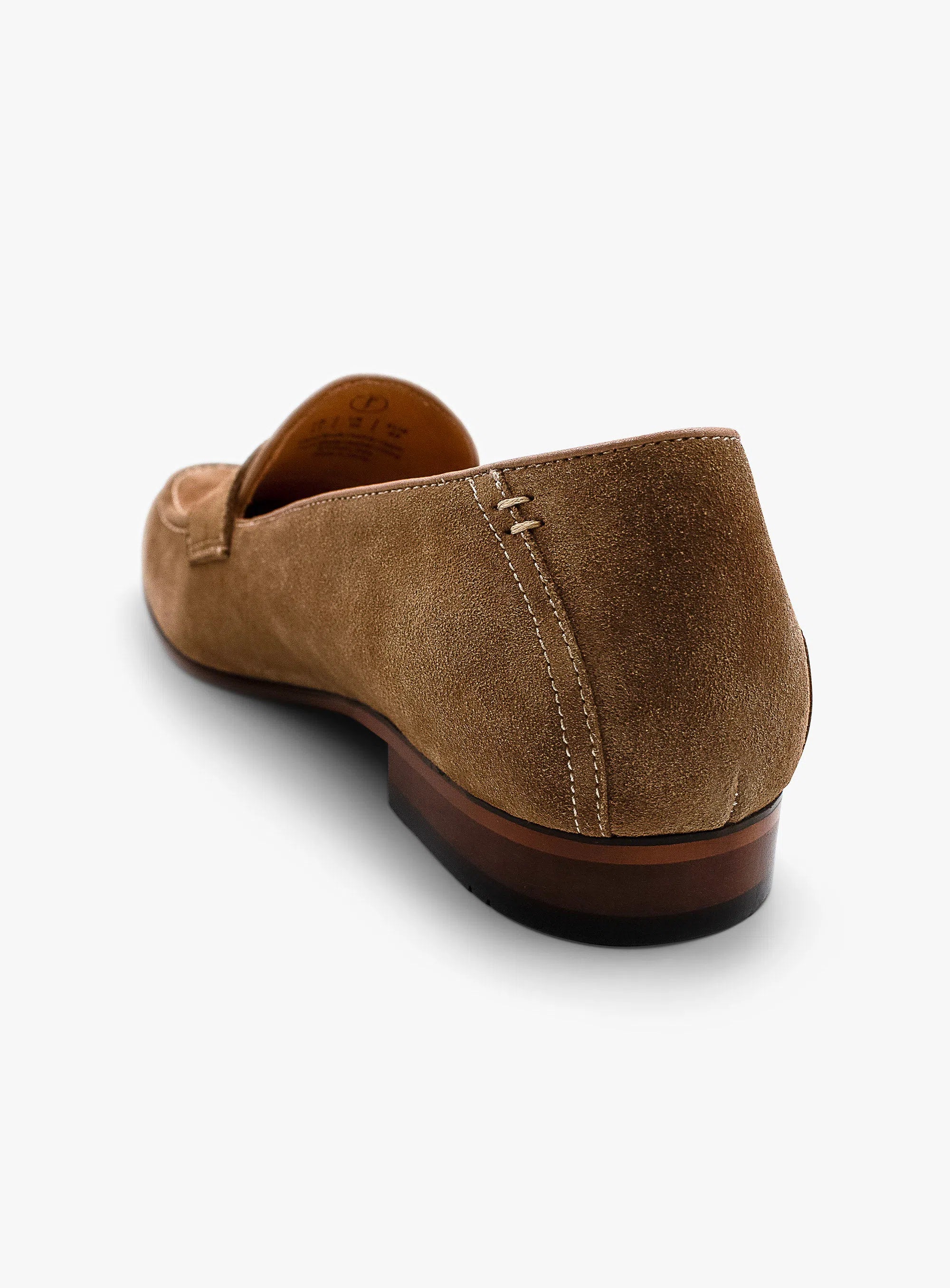 Caramel Suede Penny Loafer