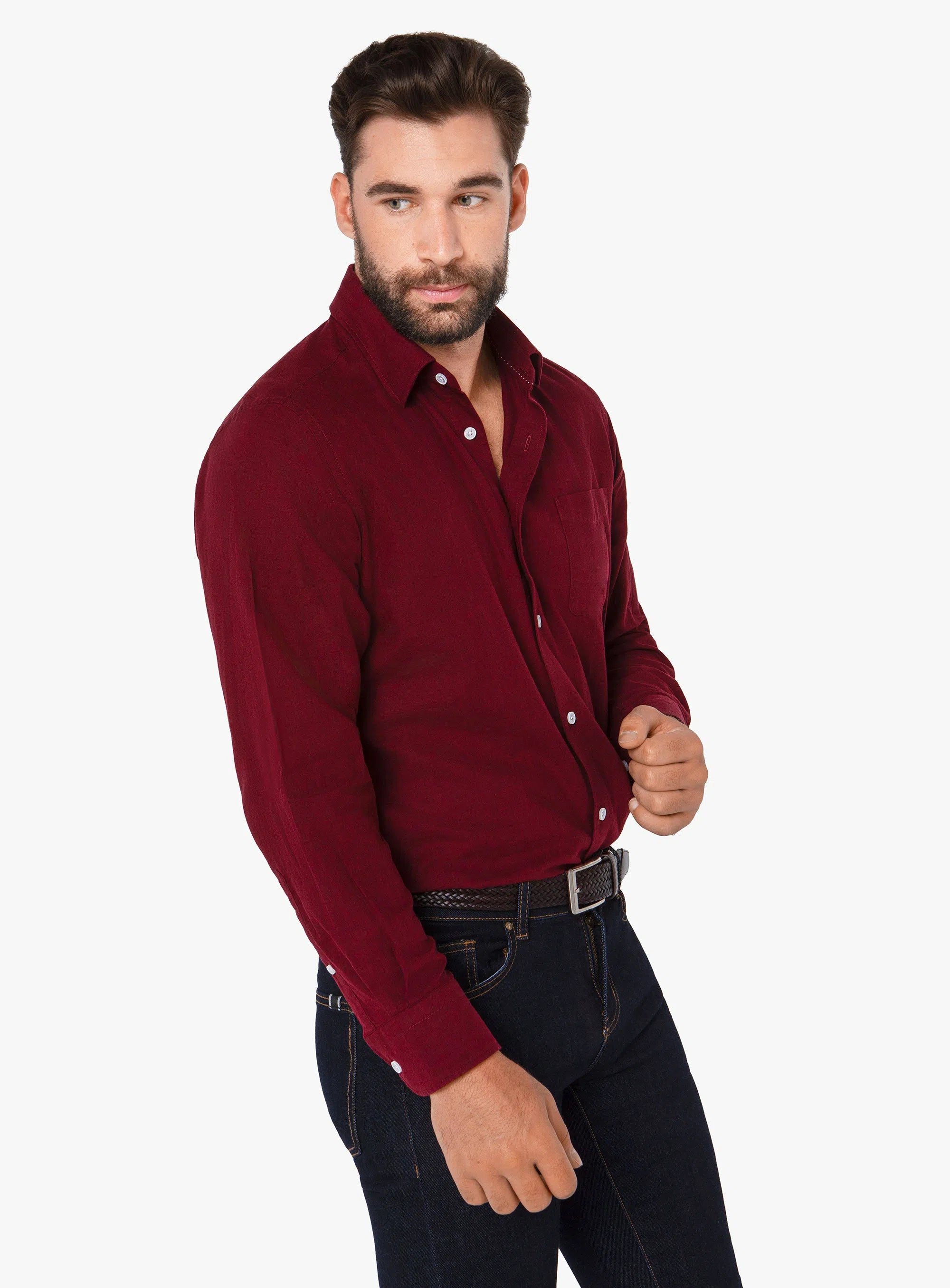 Carrara Red Flannel Shirt