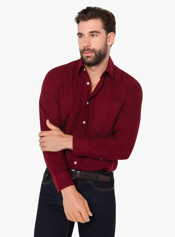 Carrara Red Flannel Shirt