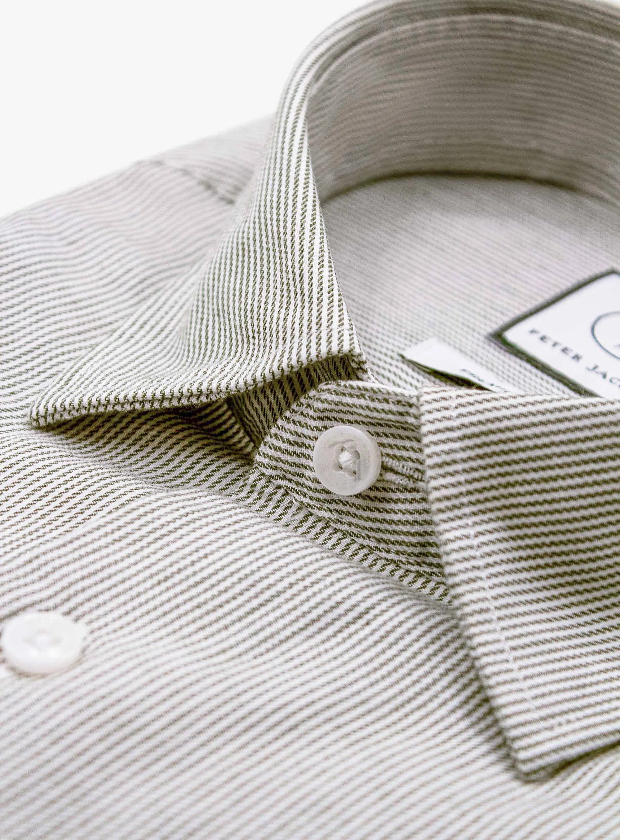 Carrara Sage Stripe Shirt