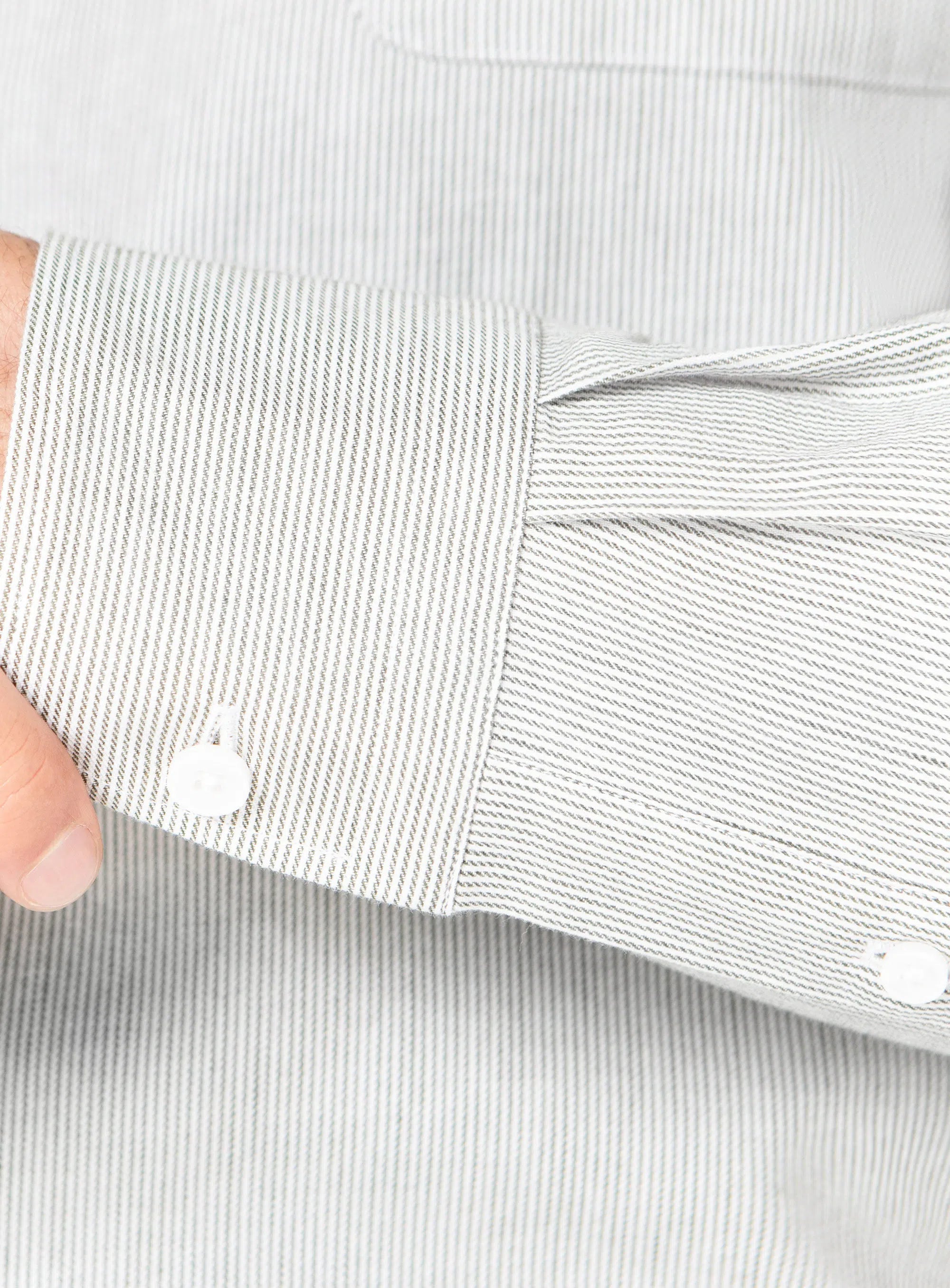 Carrara Sage Stripe Shirt