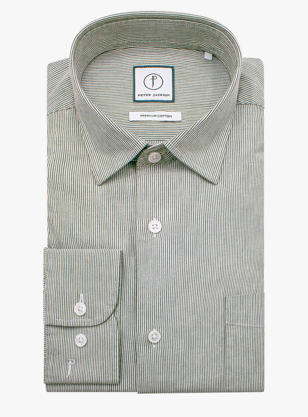 Carrara Sage Stripe Shirt