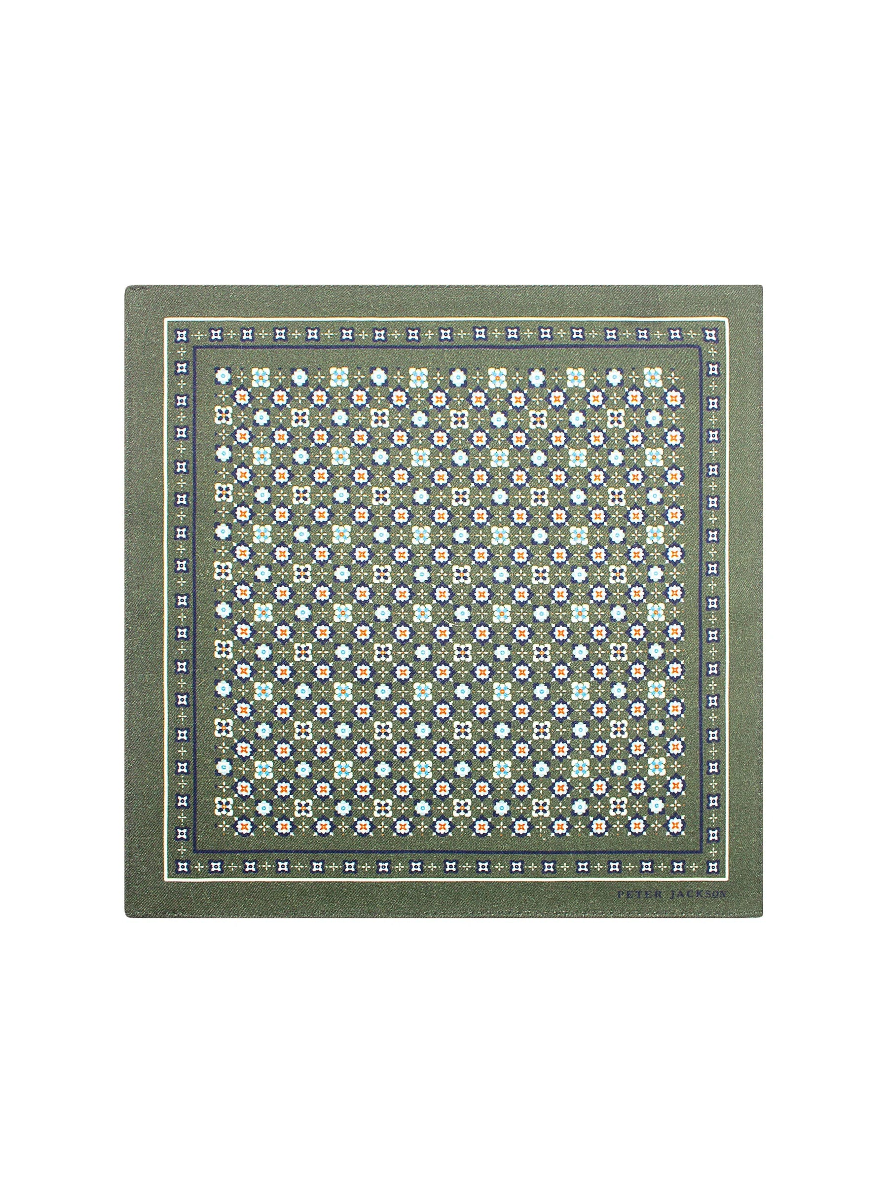 Classic Floral Medley Pocket Square