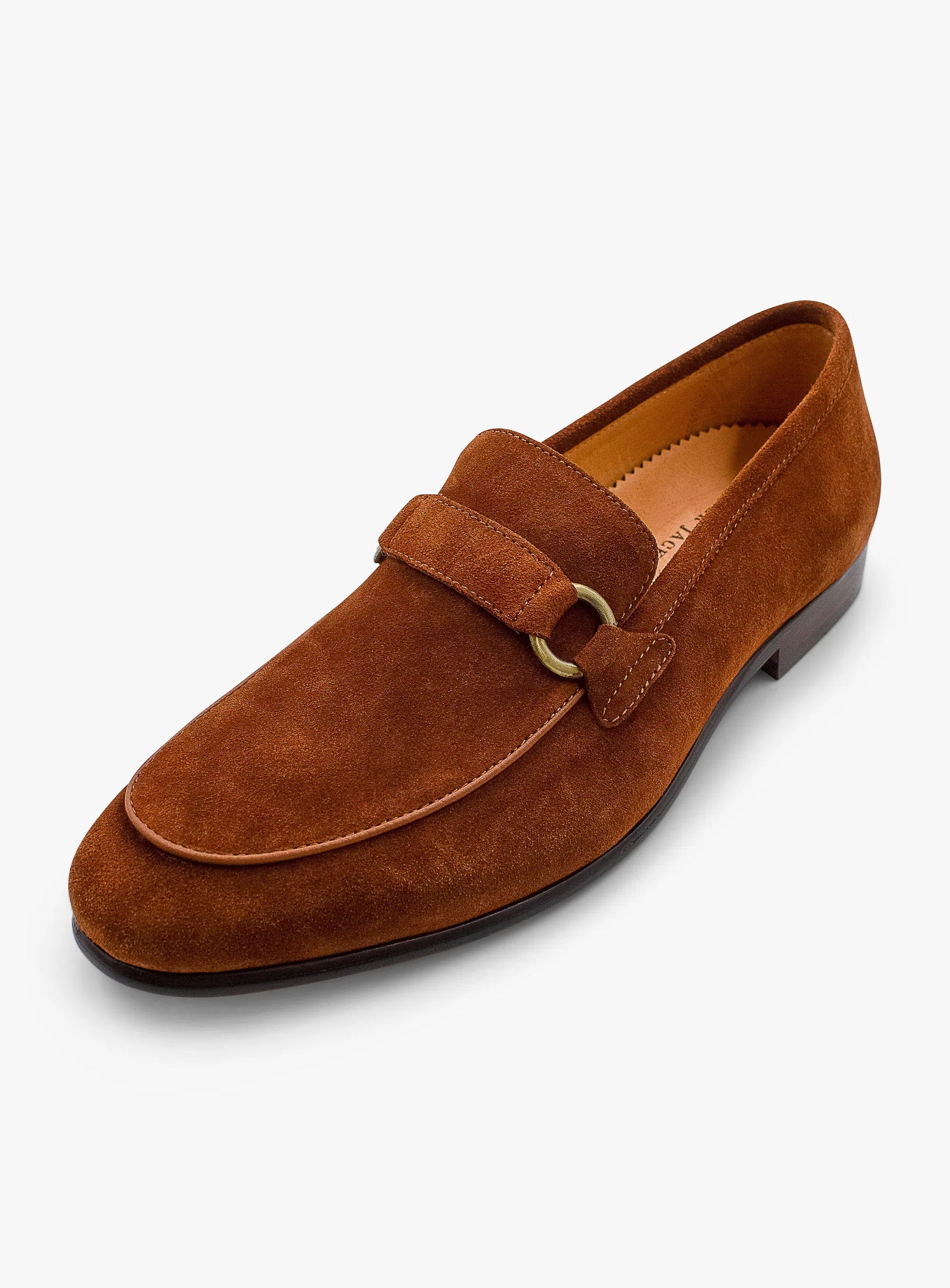 Cognac Suede Loafer