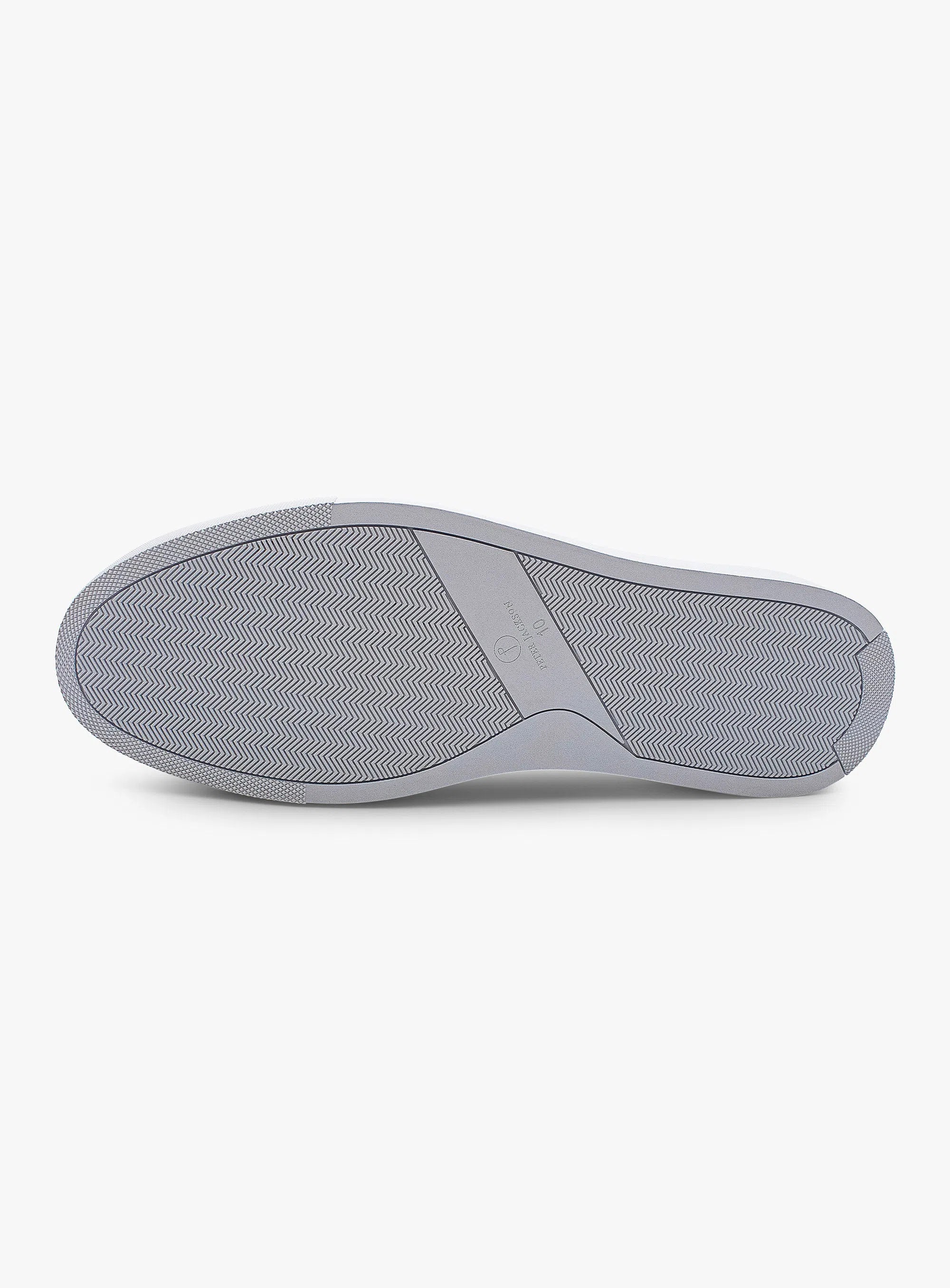 Elevated White Leather Sneaker