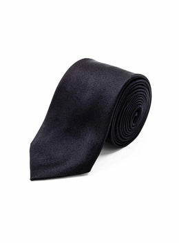 Essential Black Silk Tie