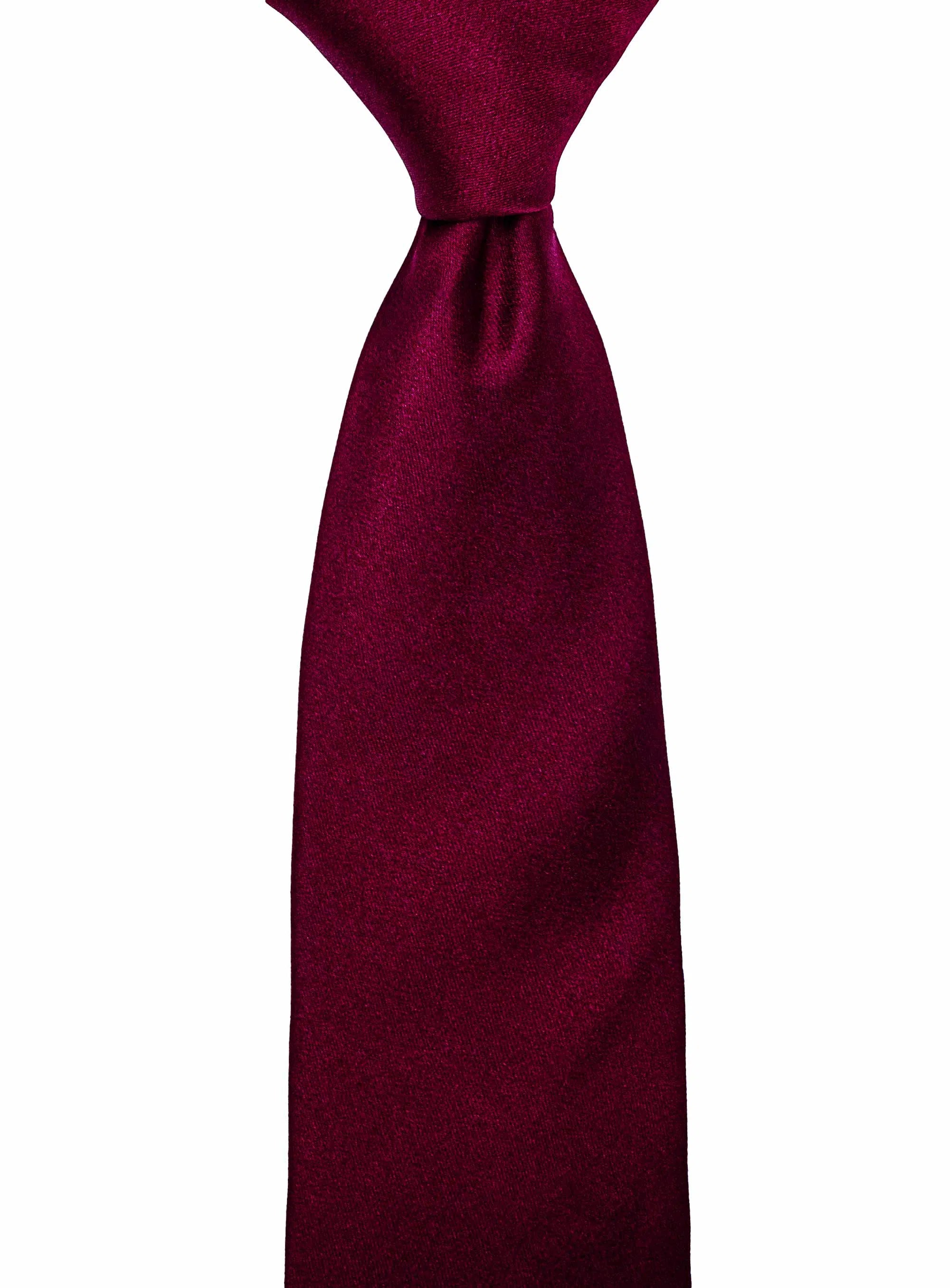 Essential Burgundy Silk Tie