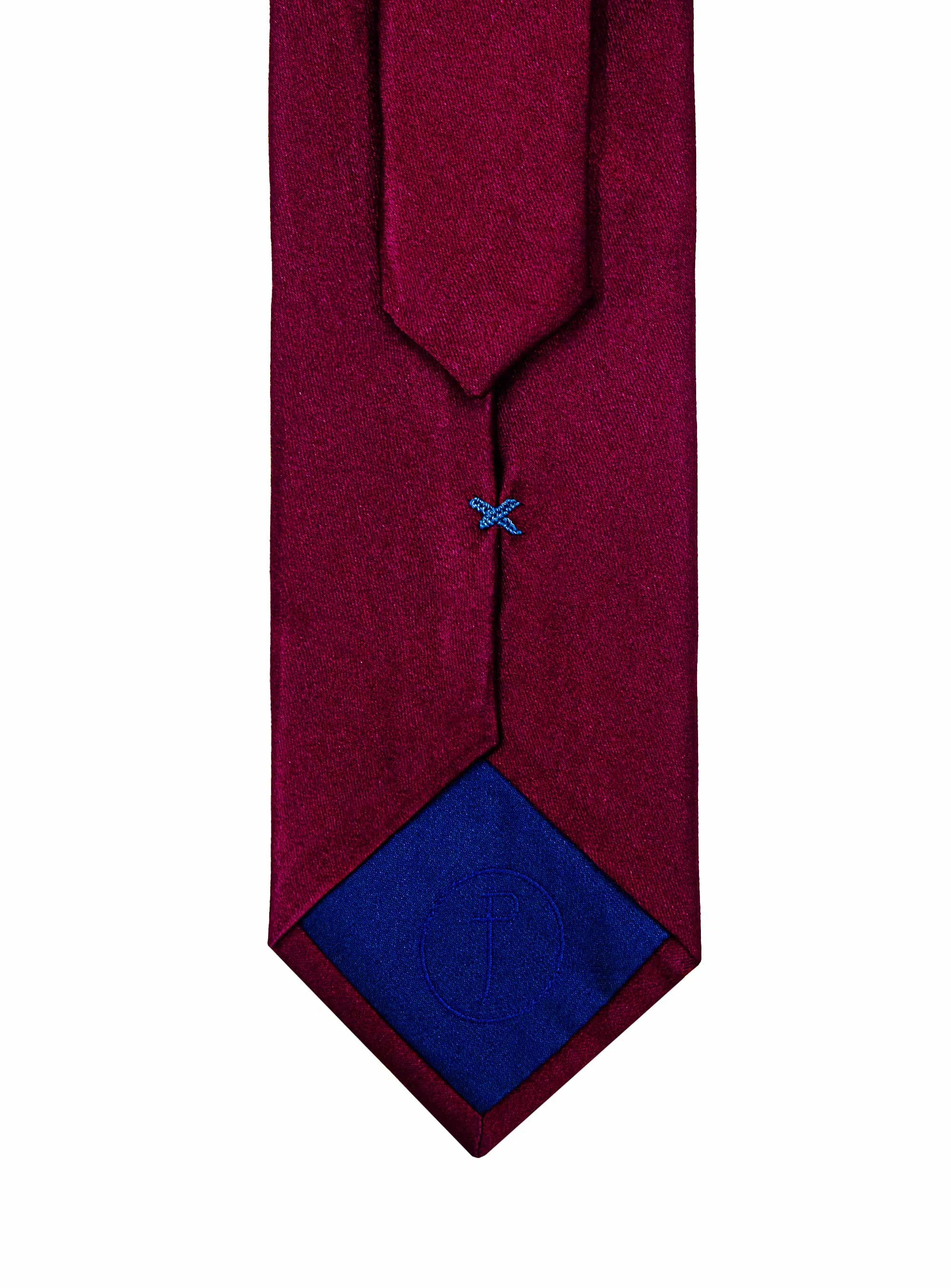 Essential Burgundy Silk Tie