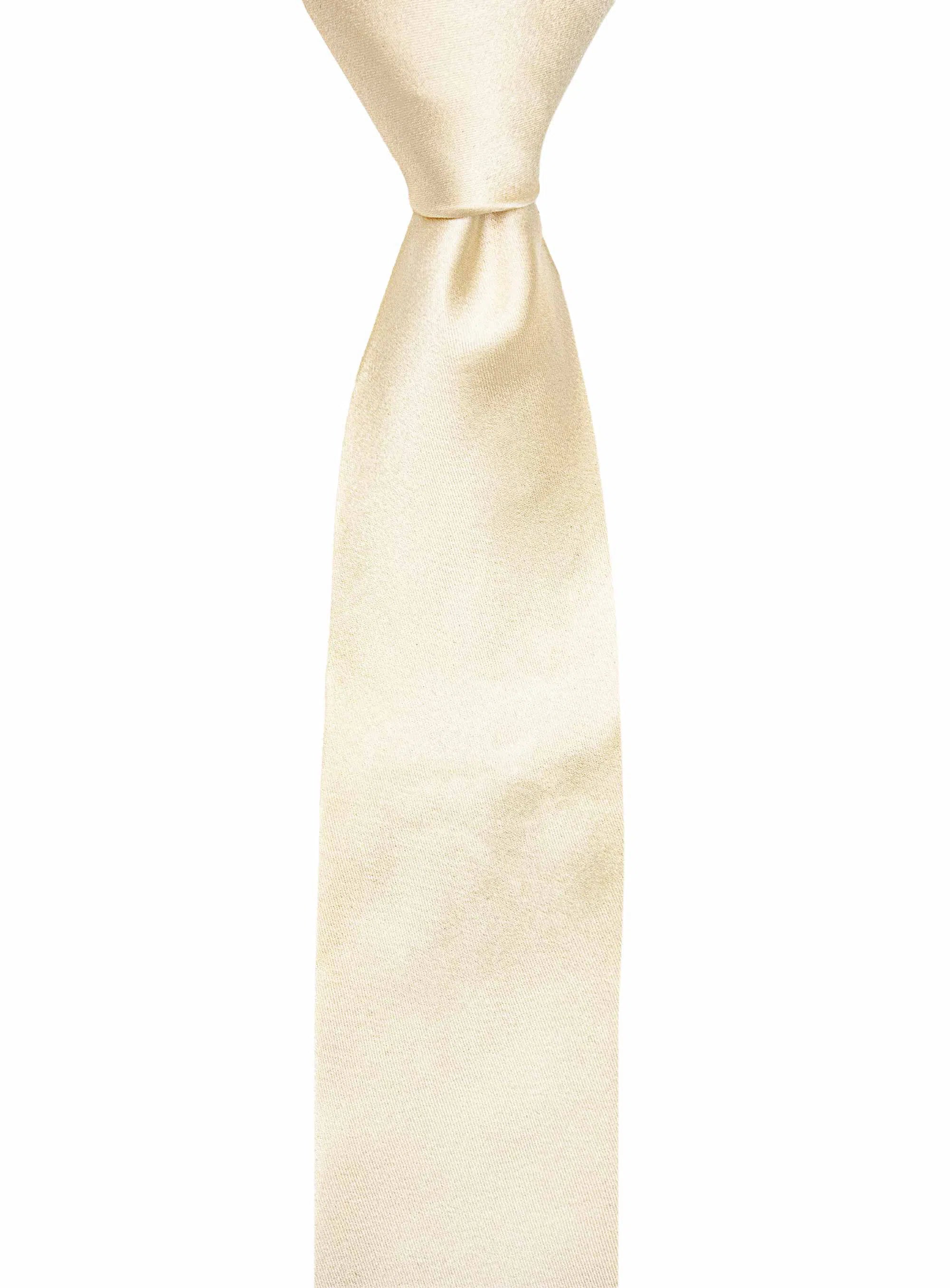 Essential Ivory Silk Tie