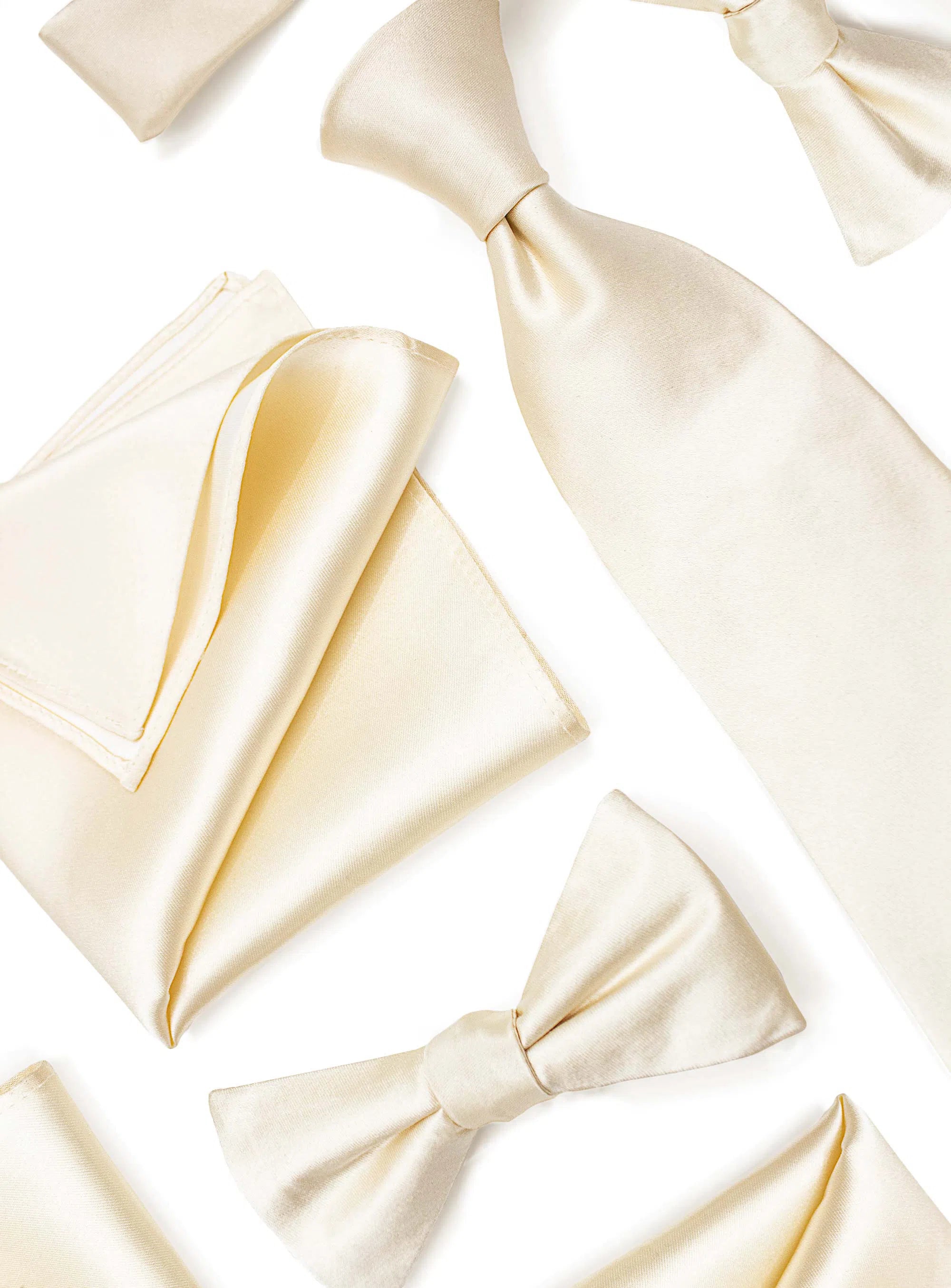 Essential Ivory Silk Tie – Peter Jackson