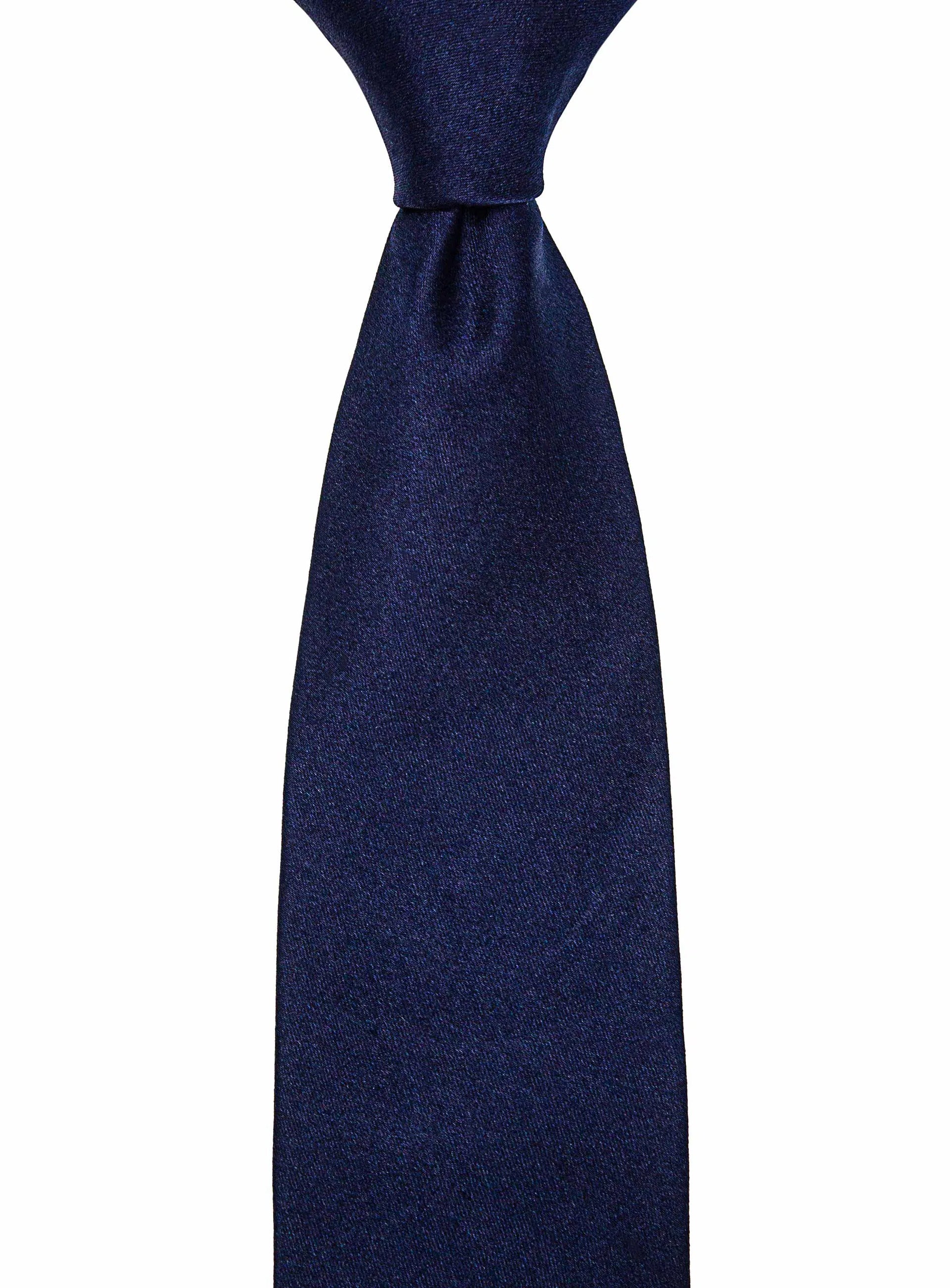 Essential Navy Silk Tie