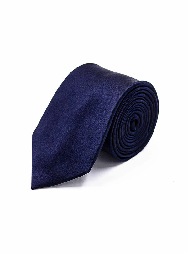 Essential Navy Silk Tie