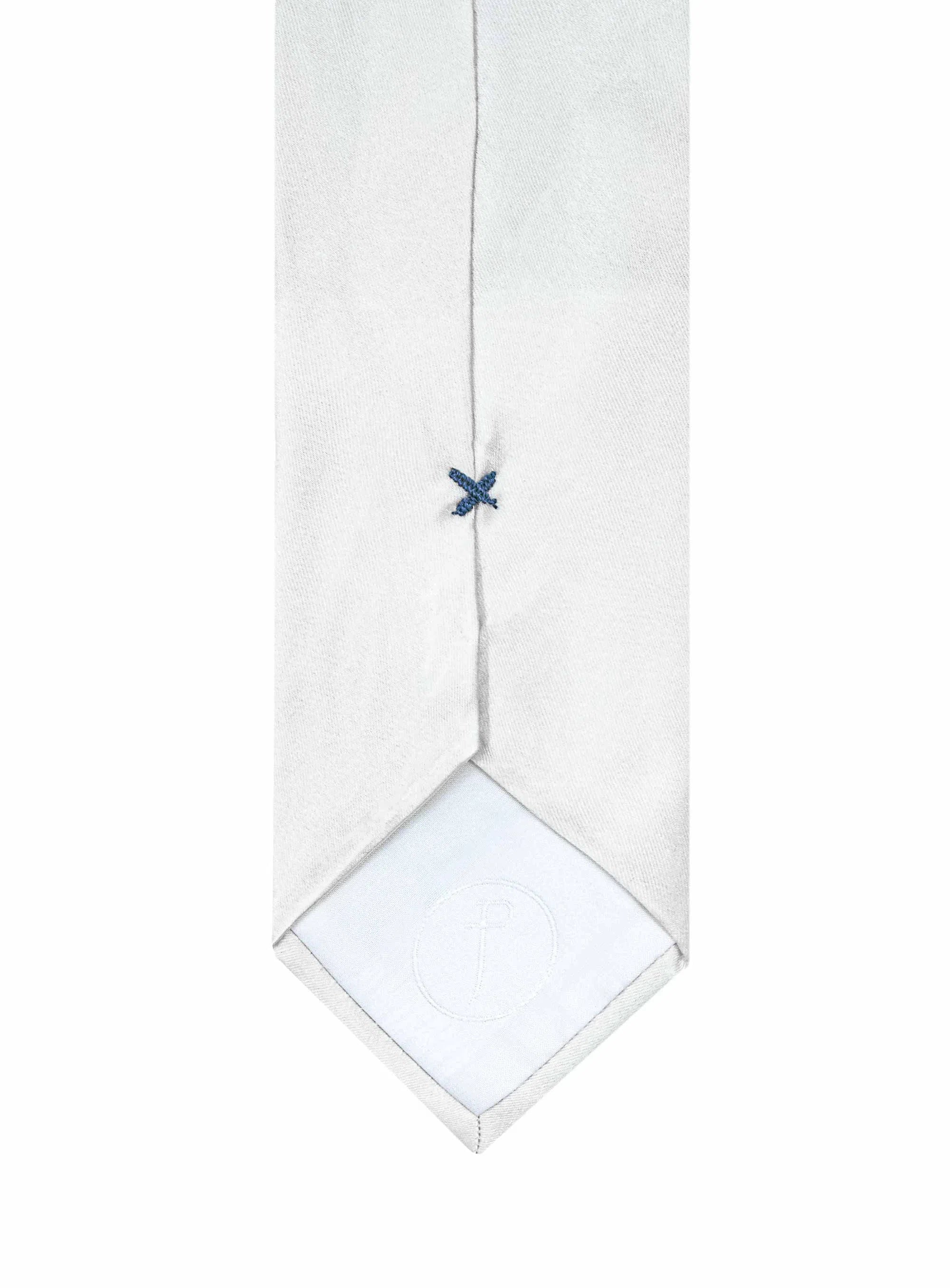 Essential White Silk Tie