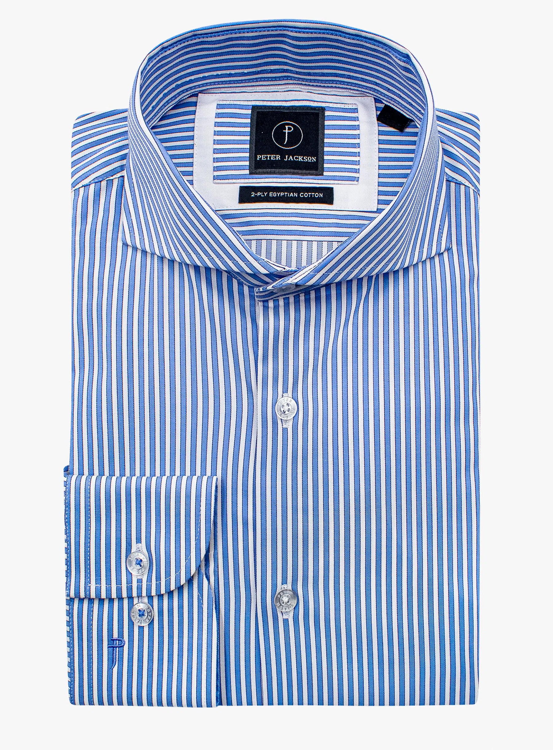 Florence Blue Stripe Shirt