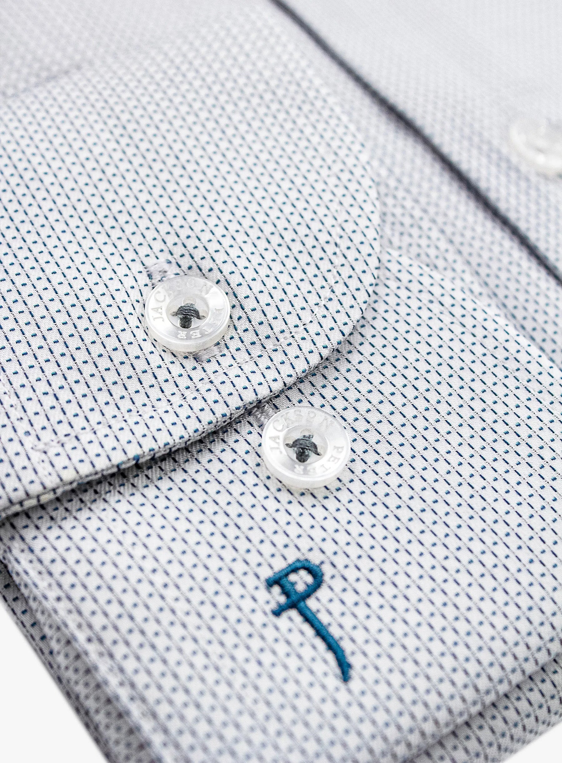 Florence Green/White Micro Shirt