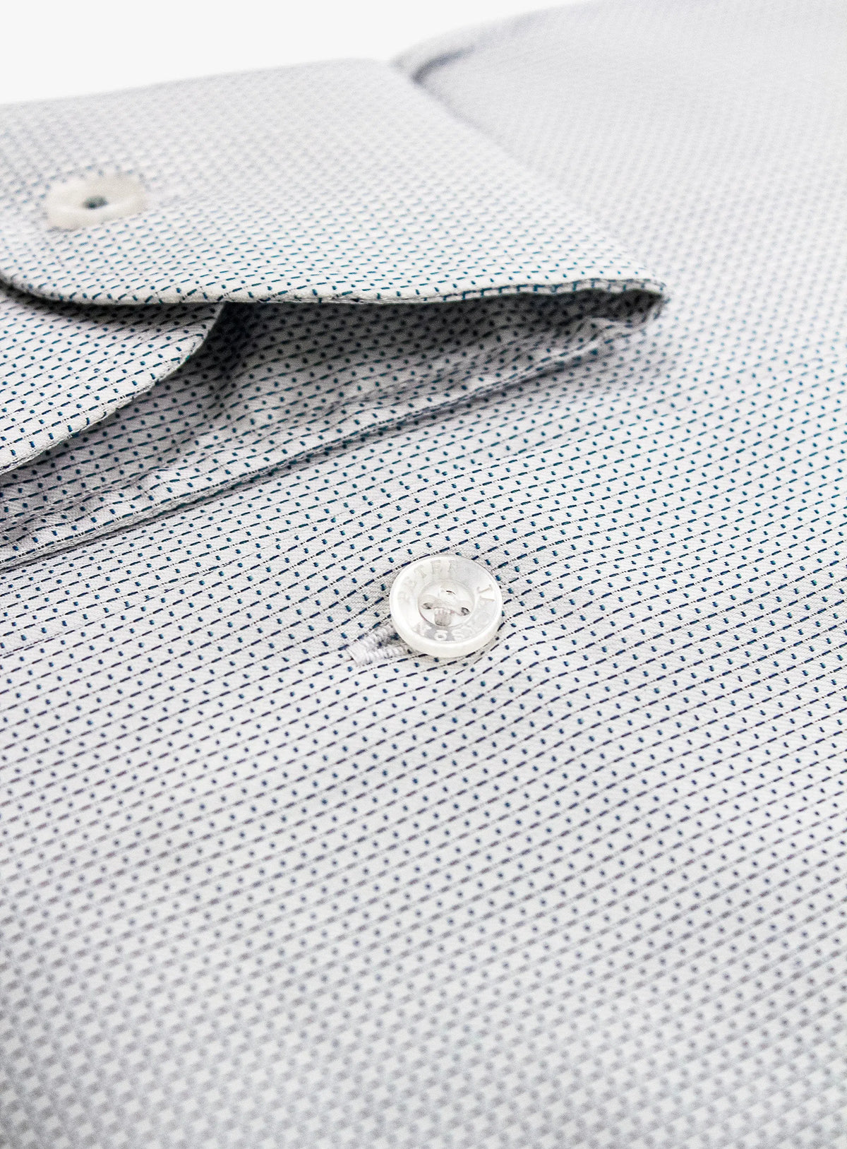 Florence Green/White Micro Shirt
