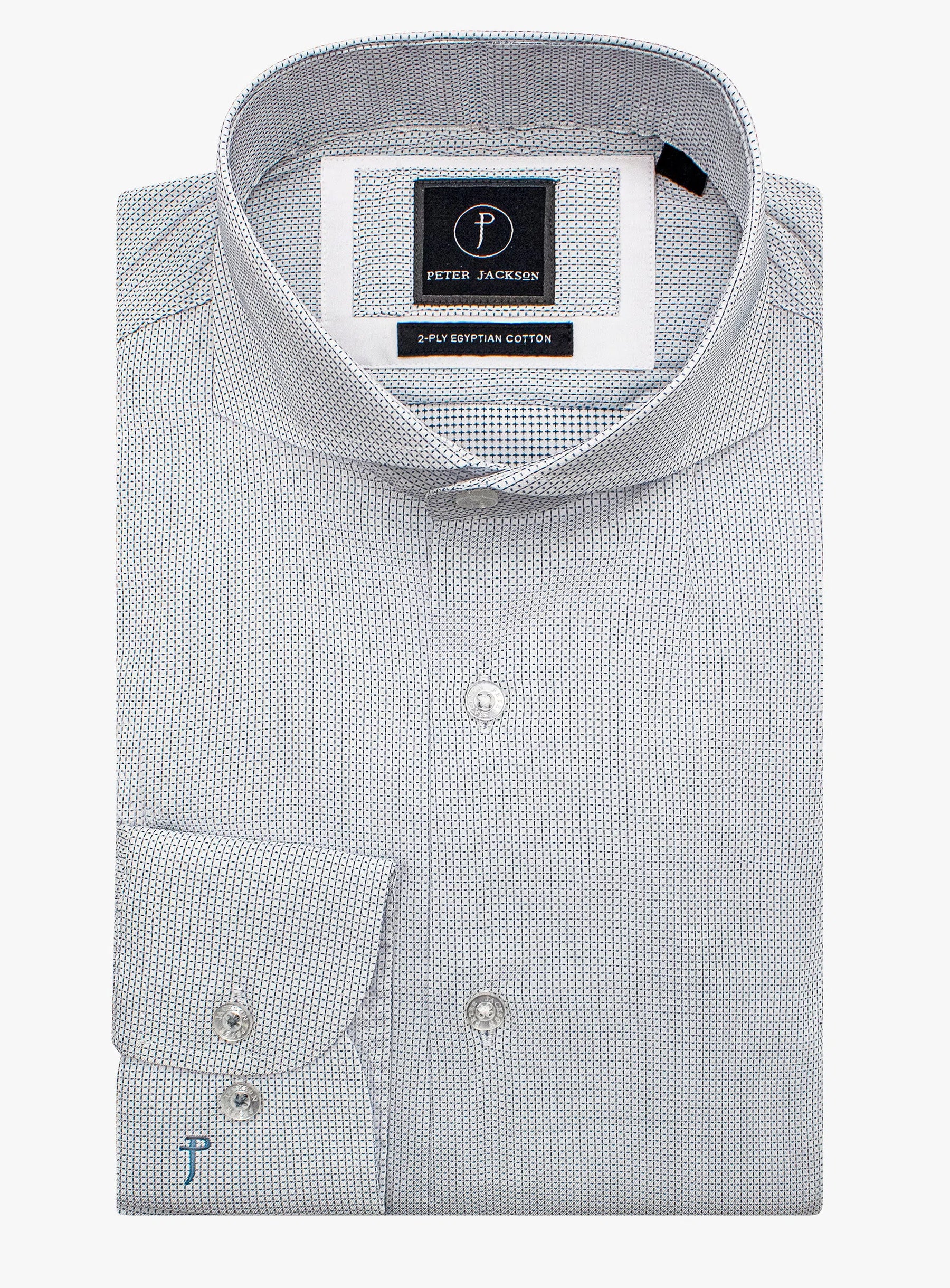 Florence Green/White Micro Shirt