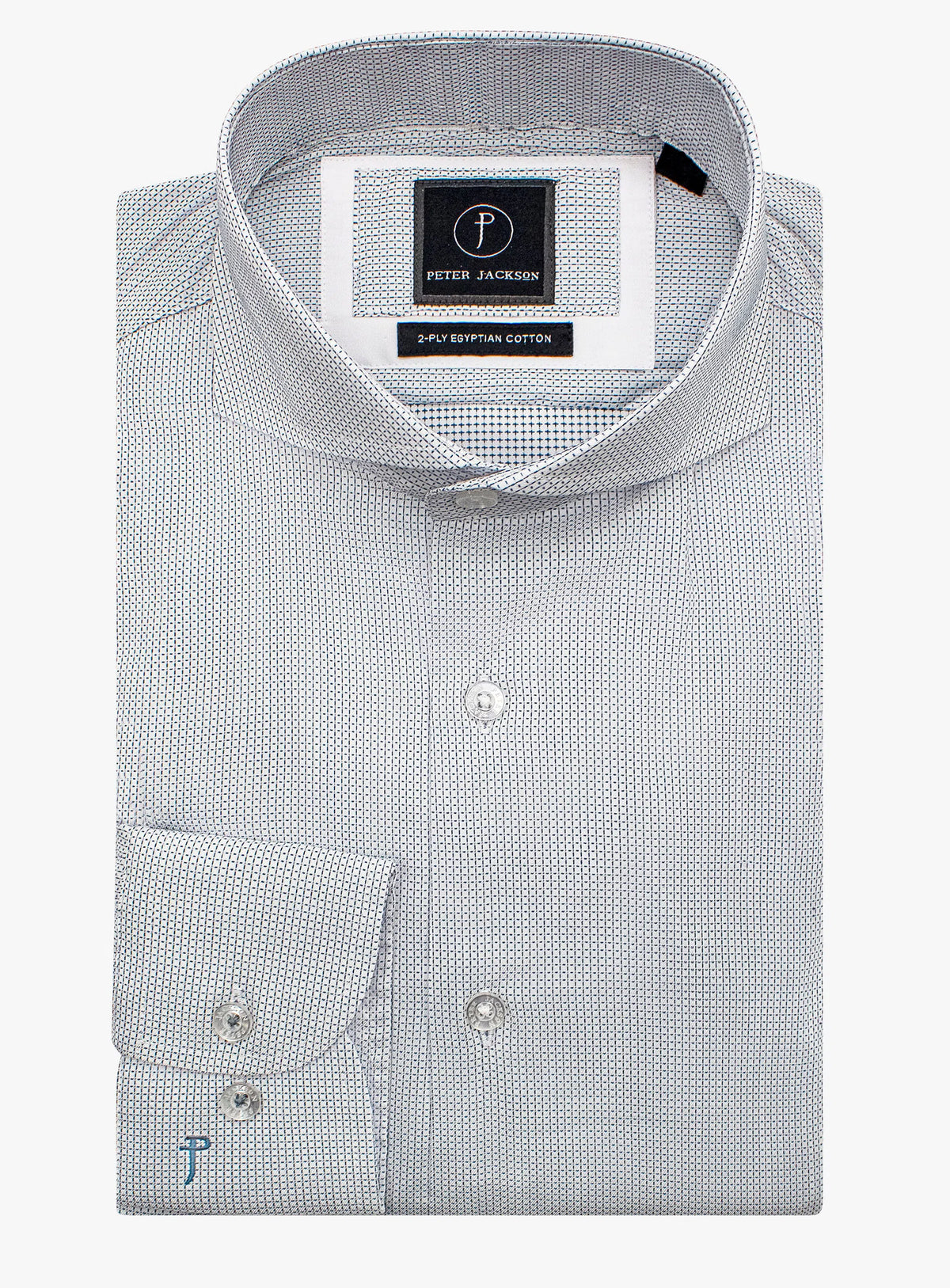 Florence Green/White Micro Shirt