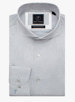 Florence Green/White Micro Shirt