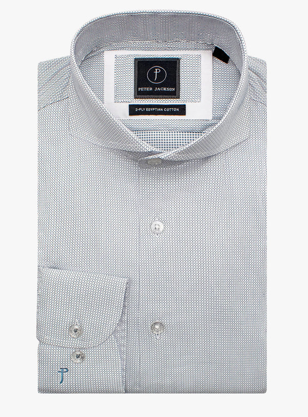 Florence Green/White Micro Shirt