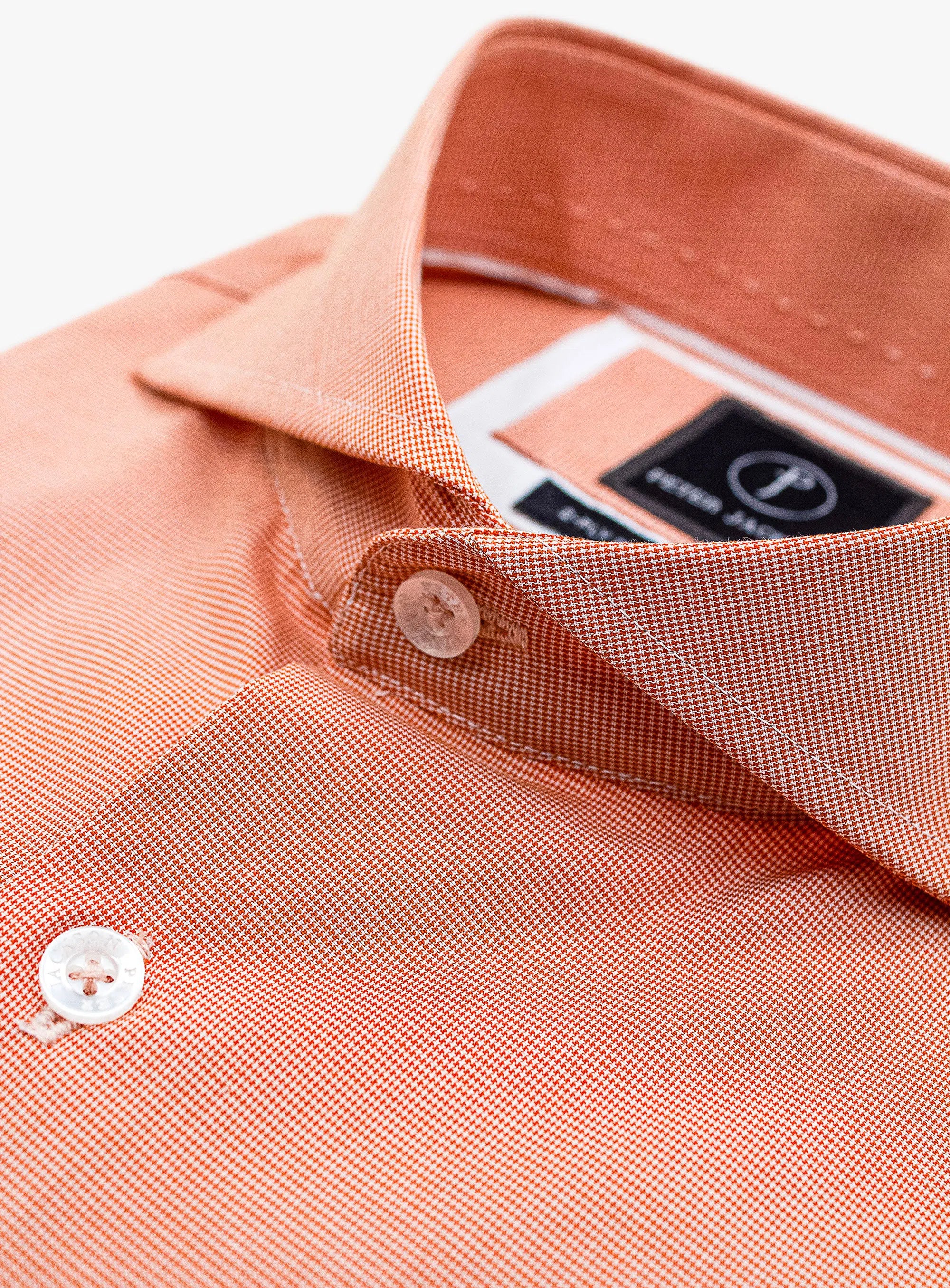 Florence Orange Micro Shirt