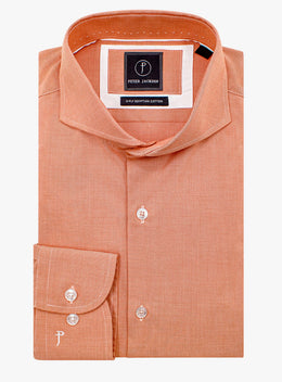 Florence Orange Micro Shirt