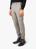 Isla Oat Flannel Cargo Trousers
