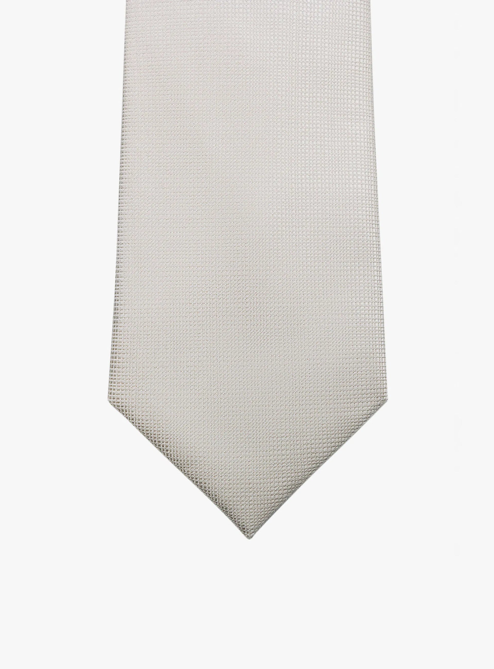 Ivory Textured Tie