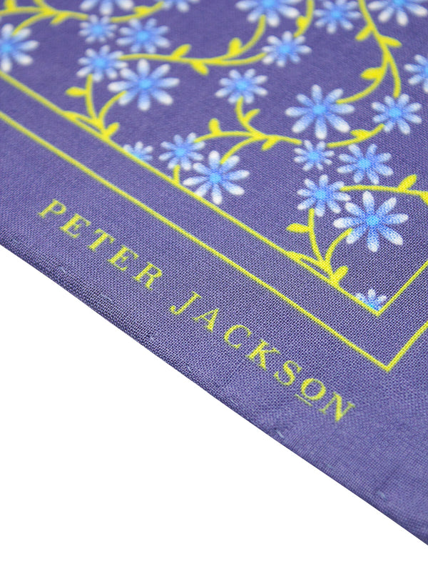 Lavender Garden Pocket Square