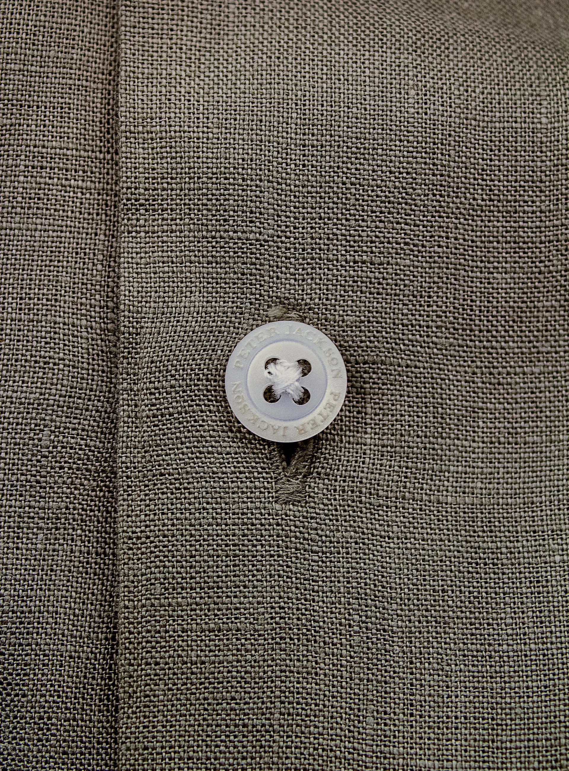 Linen Long Sleeve Khaki Shirt