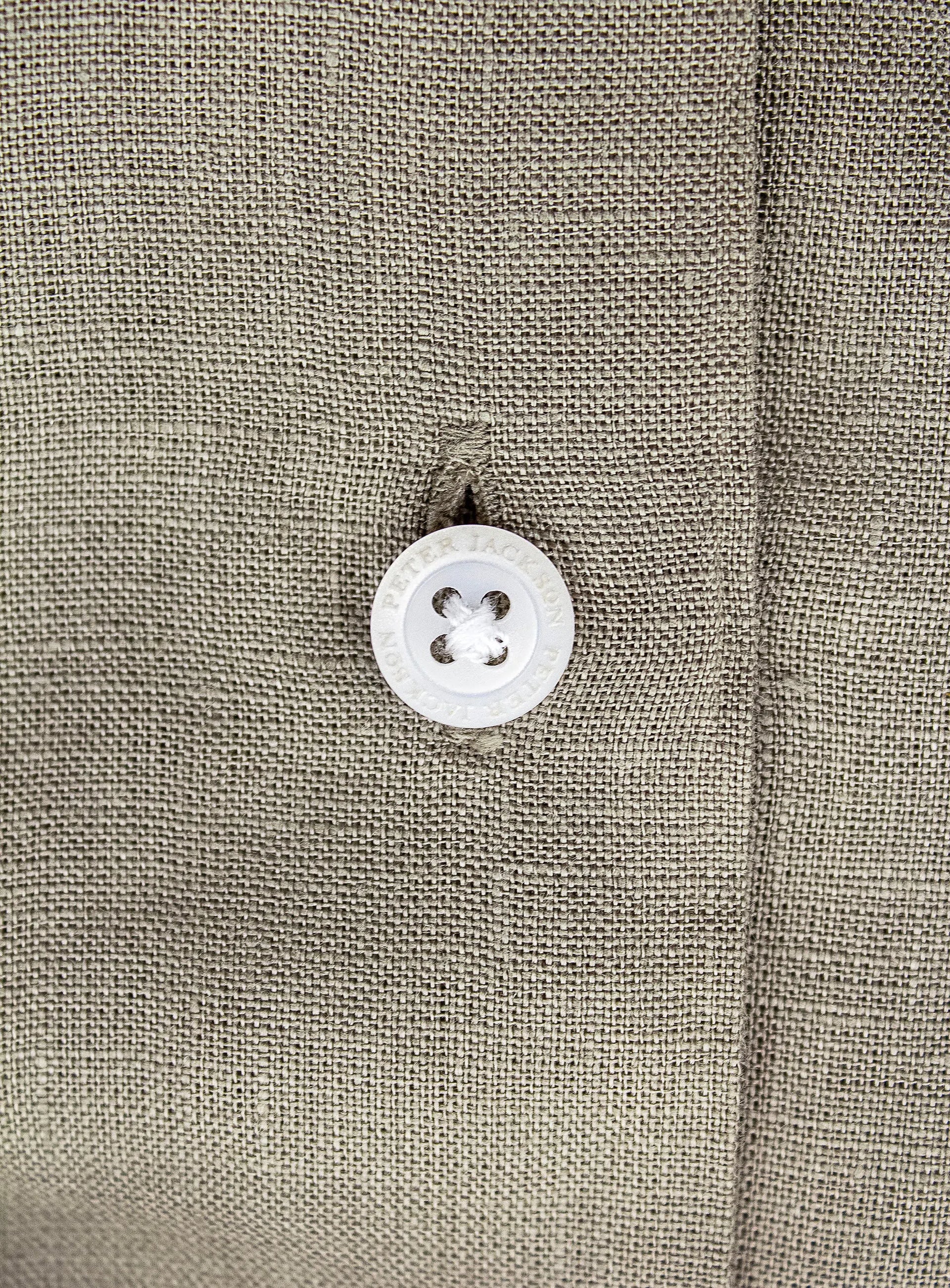 Linen Long Sleeve Sage Shirt