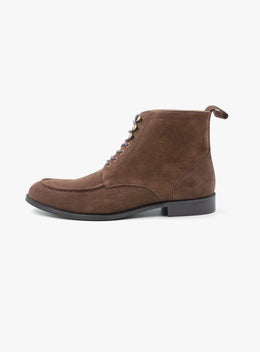 Lorenzo Chocolate Brown Suede Hiking Boot